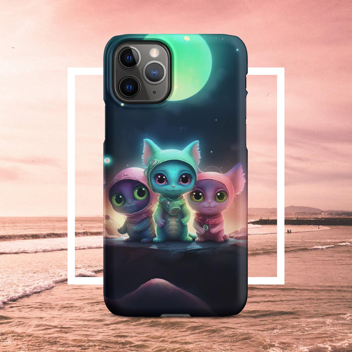 Adorable Aliens Snap Case for iPhone®
