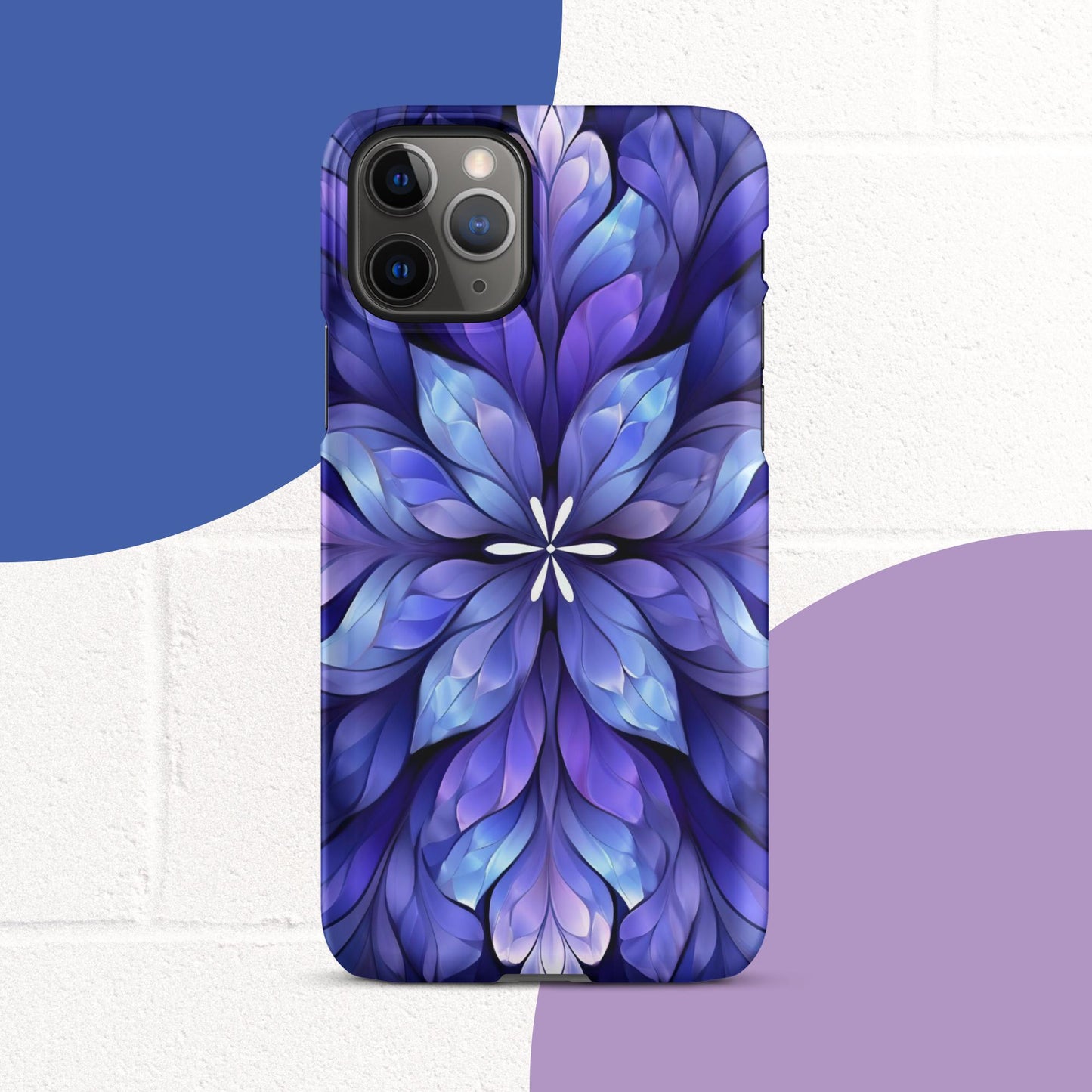 Purple Luminance Snap case for iPhone®