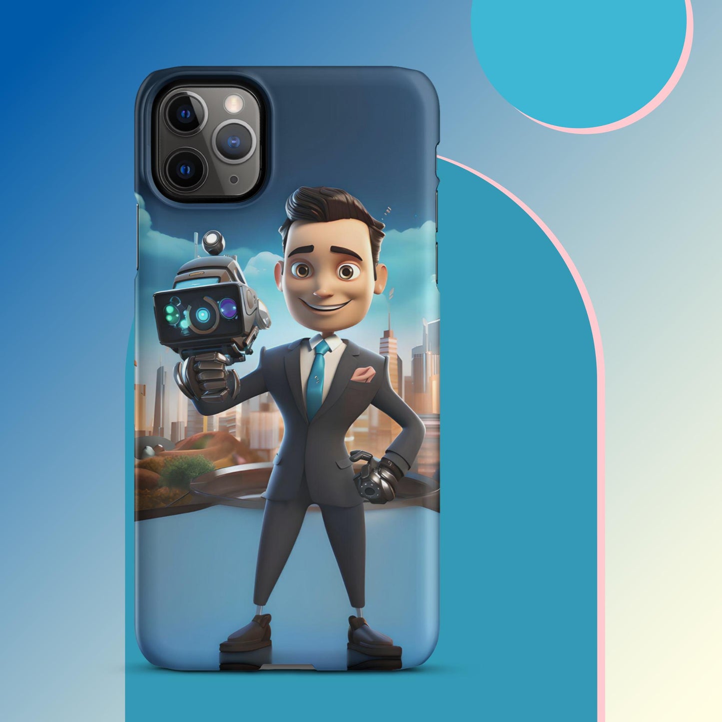 Robo-Rizzo the Roving WeatherBot Snap case for iPhone®