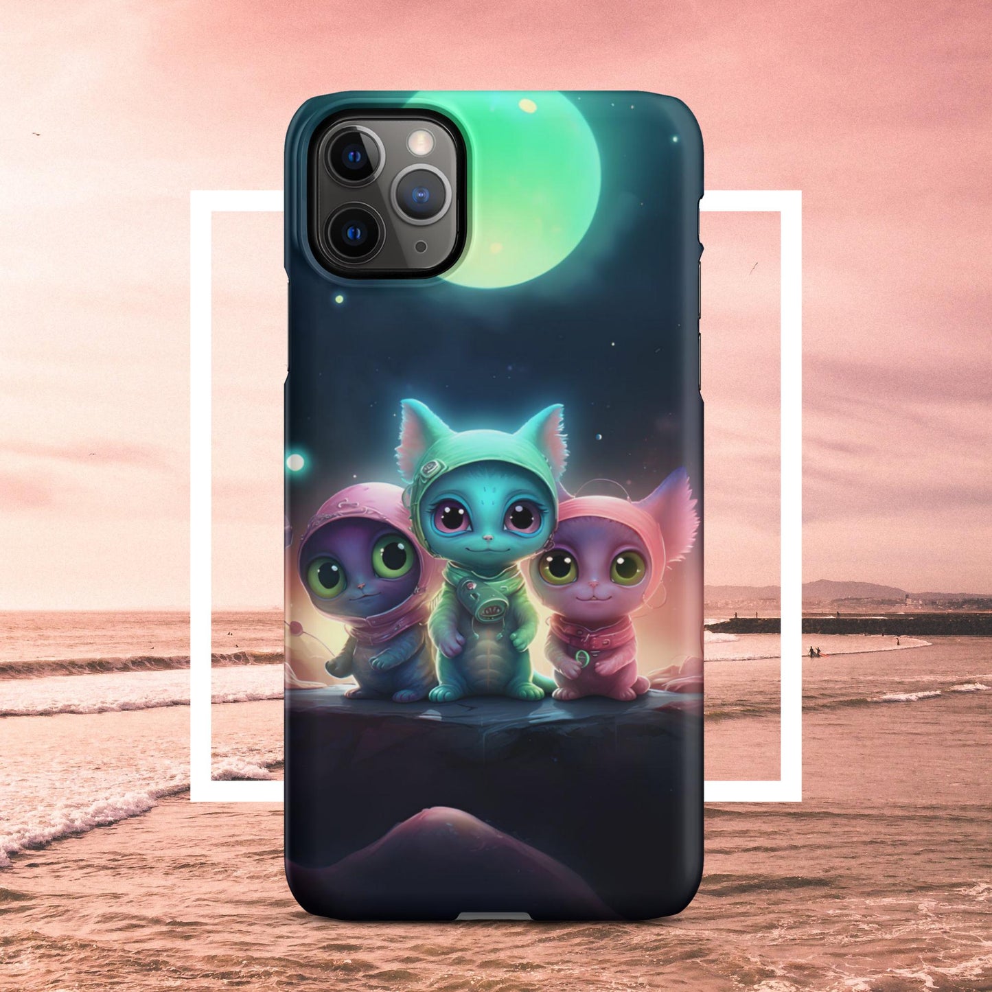 Adorable Aliens Snap Case for iPhone®