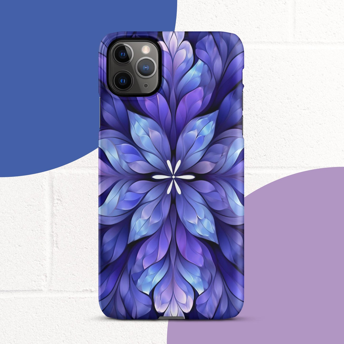 Purple Luminance Snap case for iPhone®