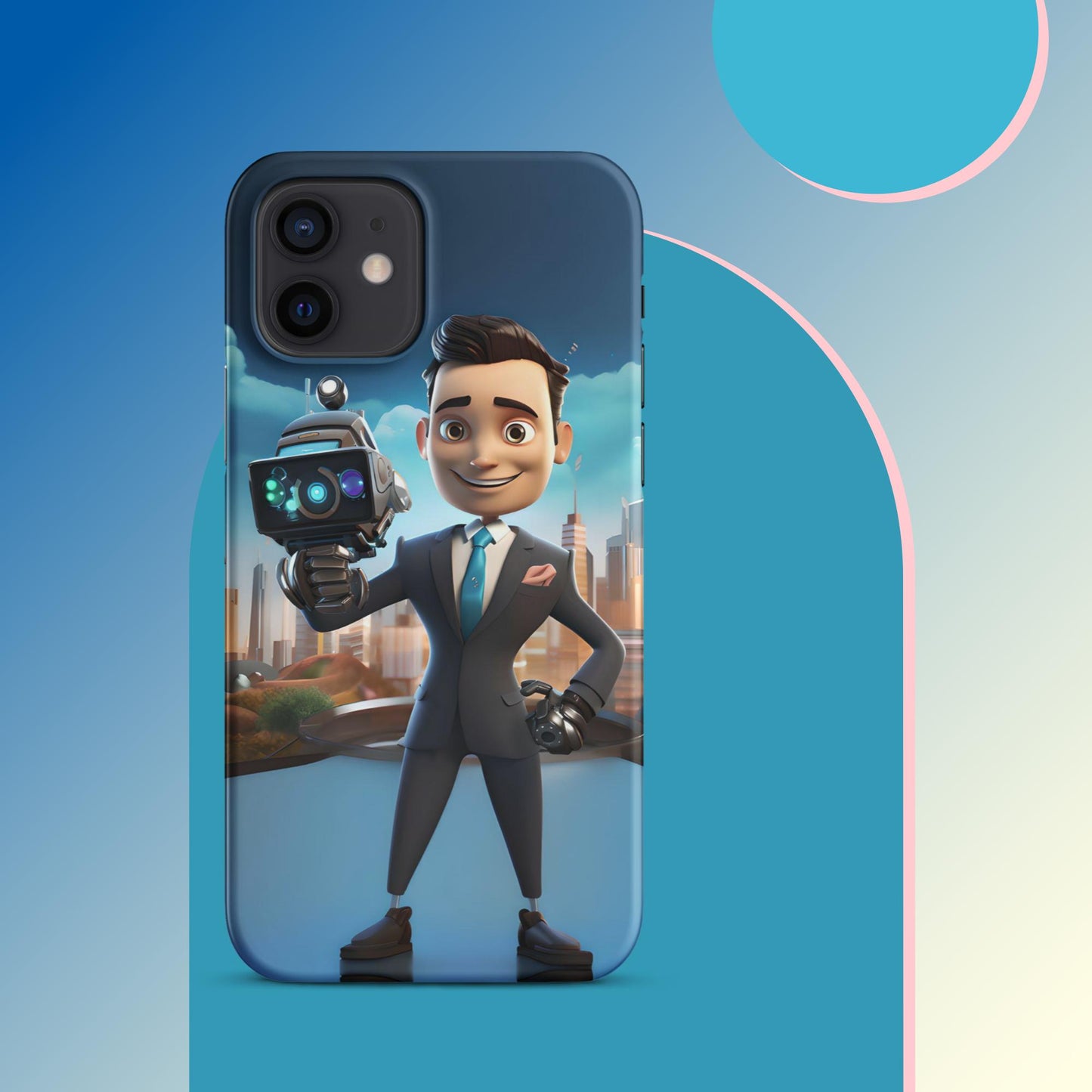 Robo-Rizzo the Roving WeatherBot Snap case for iPhone®
