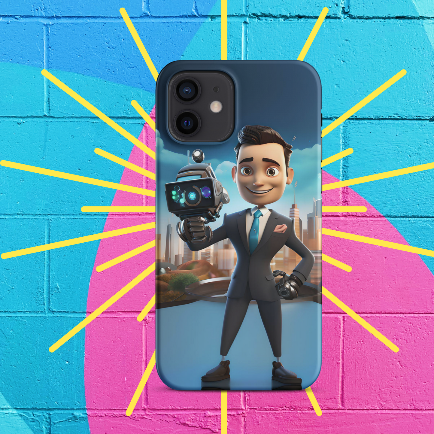 Robo-Rizzo the Roving WeatherBot Snap case for iPhone®