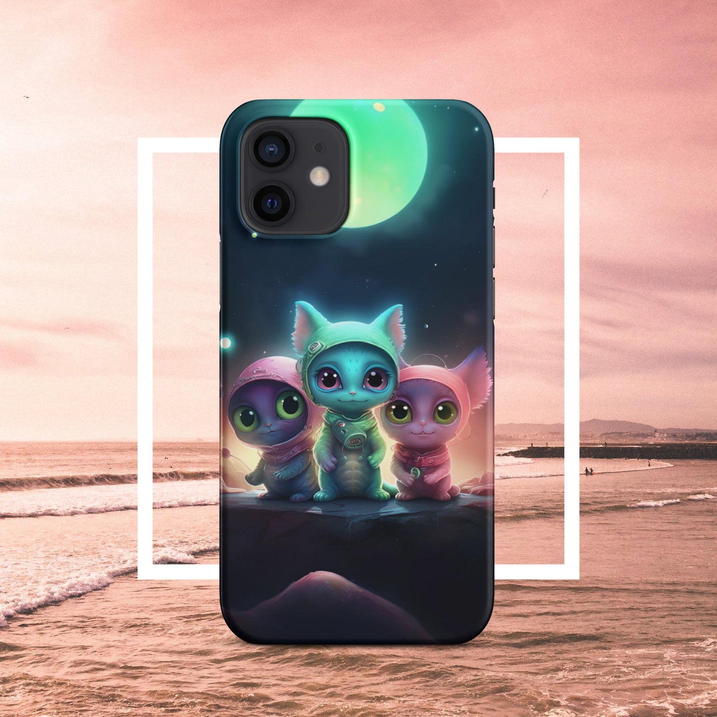 Adorable Aliens Snap Case for iPhone®