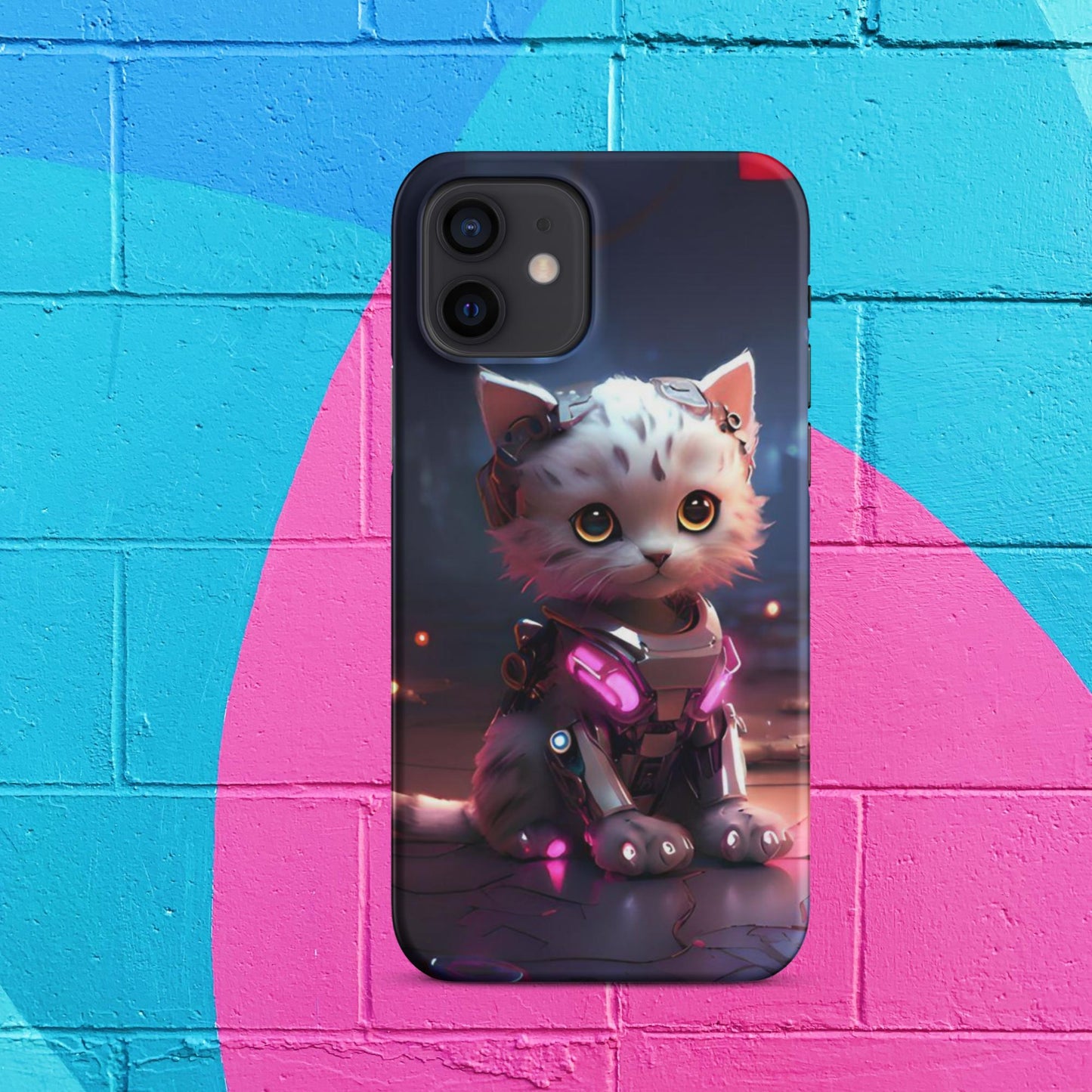 Cyberpunk Kitty Snap Case for iPhone®