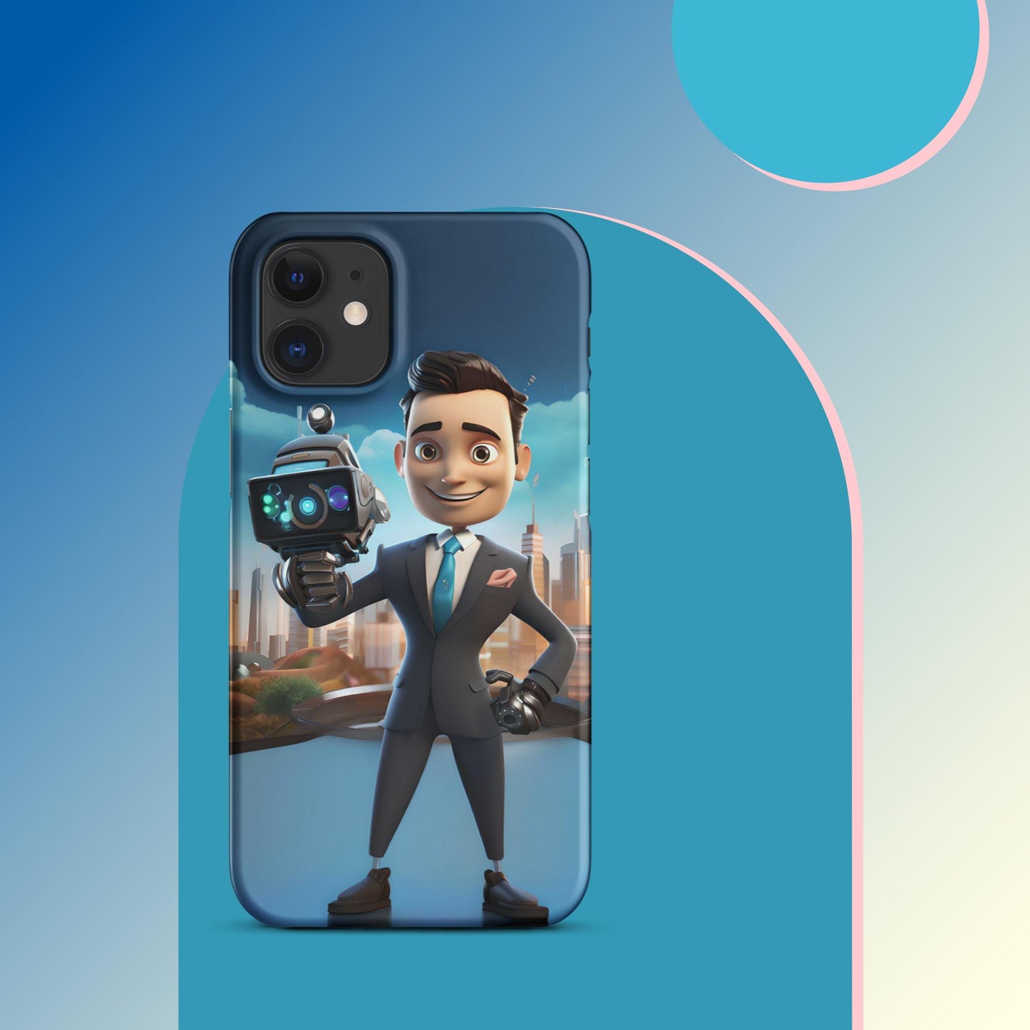 Robo-Rizzo the Roving WeatherBot Snap case for iPhone®