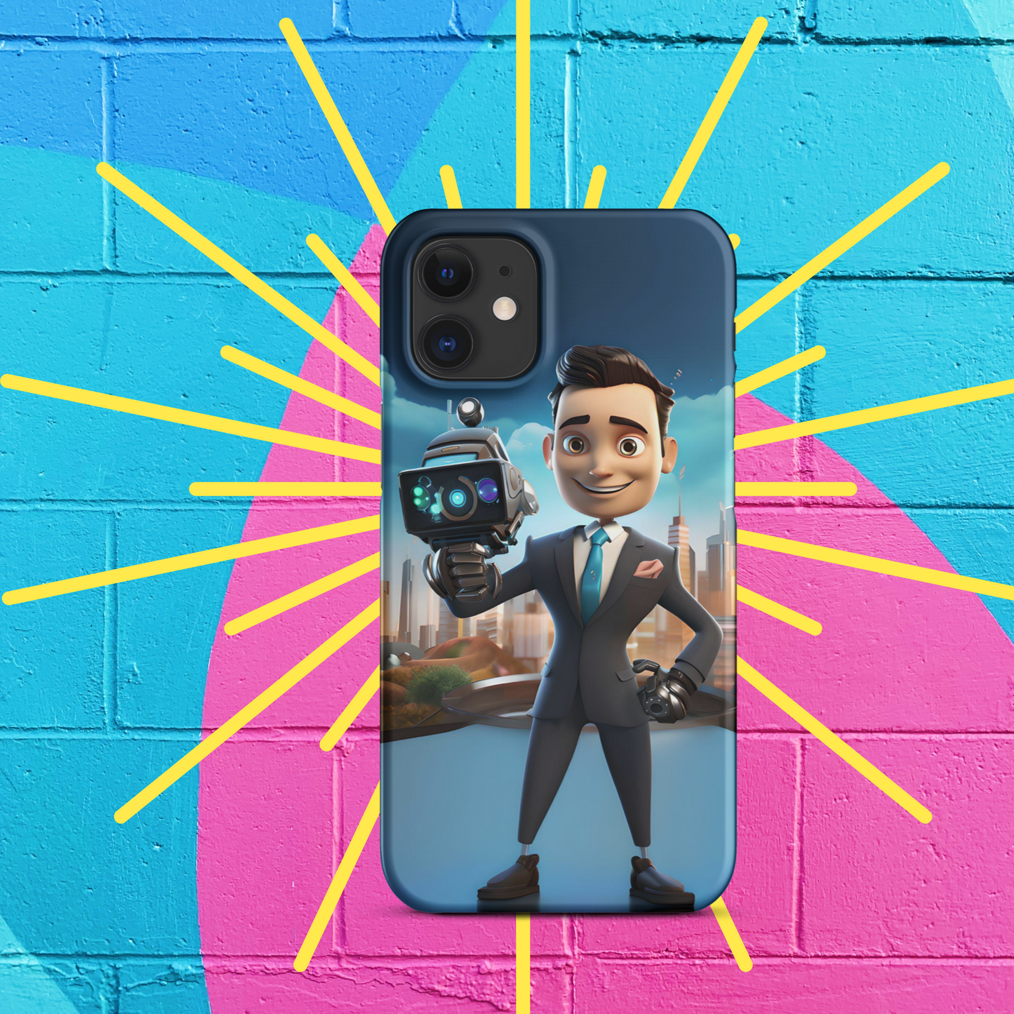 Robo-Rizzo the Roving WeatherBot Snap case for iPhone®