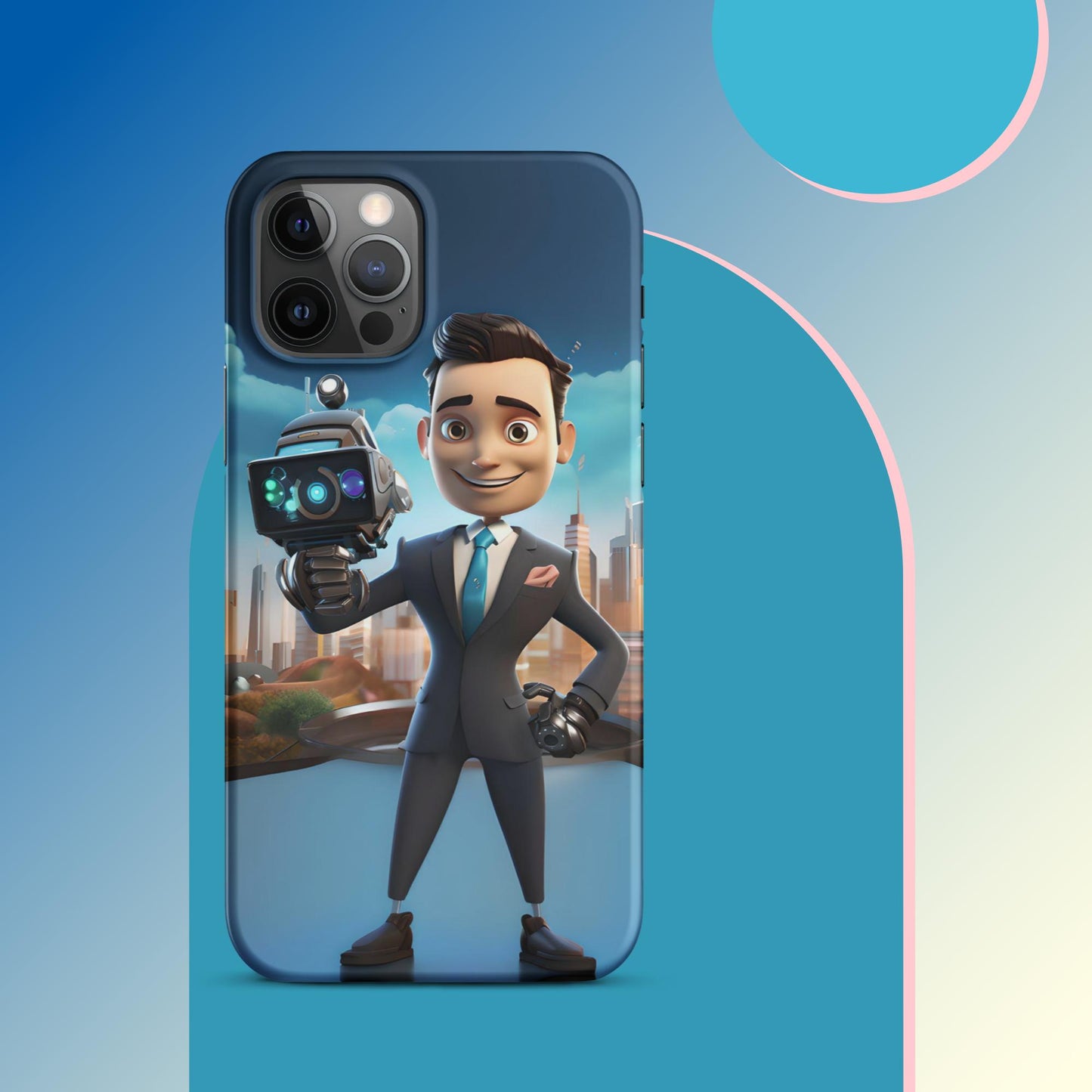 Robo-Rizzo the Roving WeatherBot Snap case for iPhone®