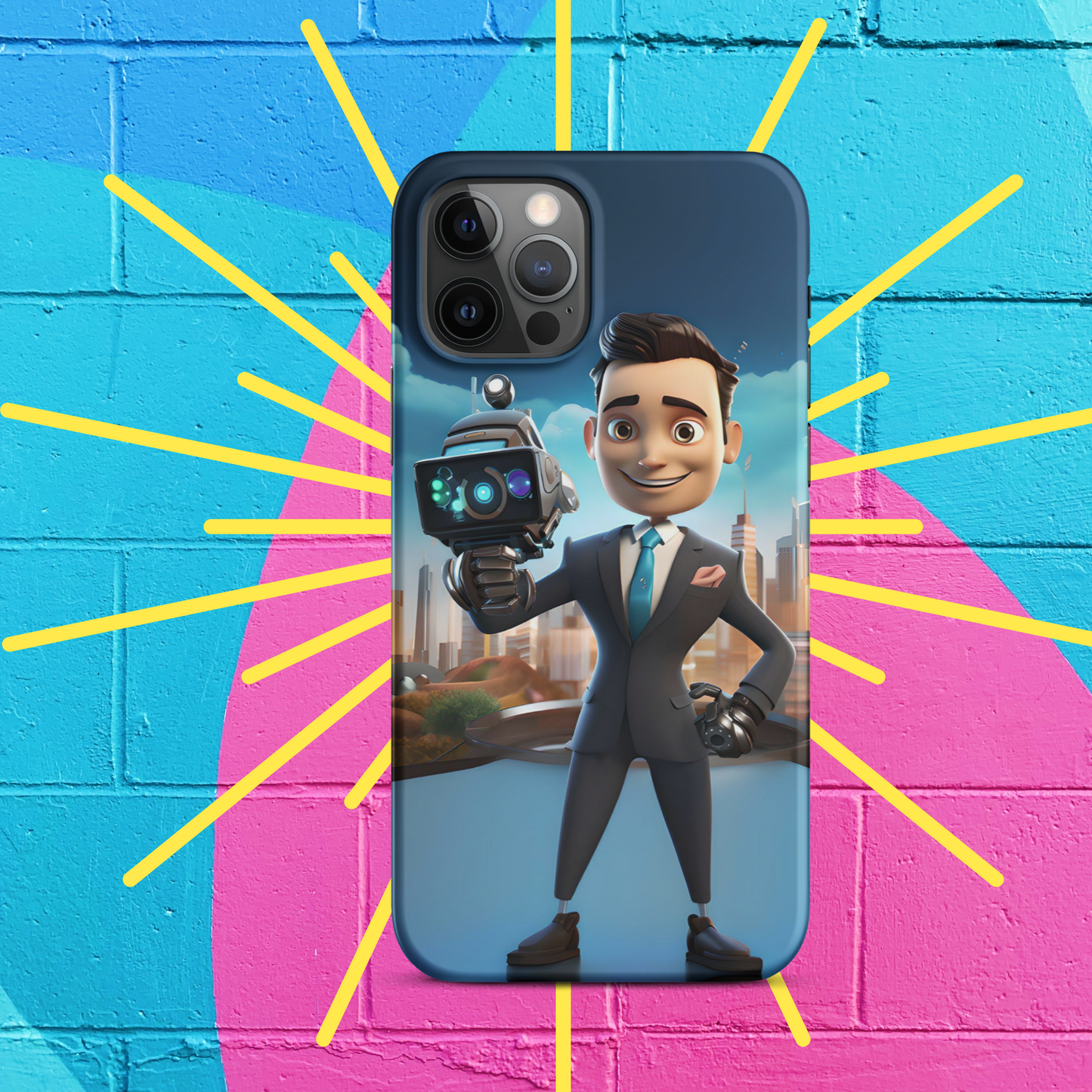 Robo-Rizzo the Roving WeatherBot Snap case for iPhone®