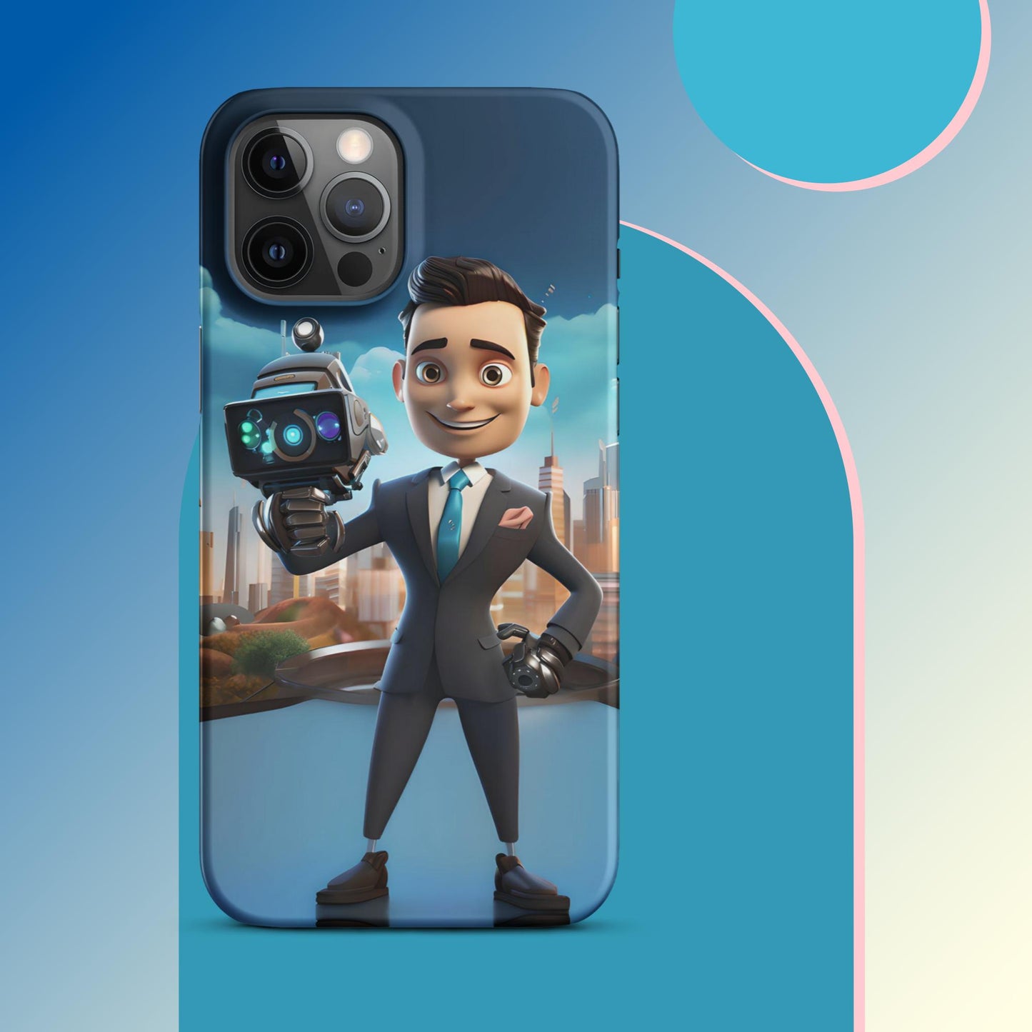 Robo-Rizzo the Roving WeatherBot Snap case for iPhone®