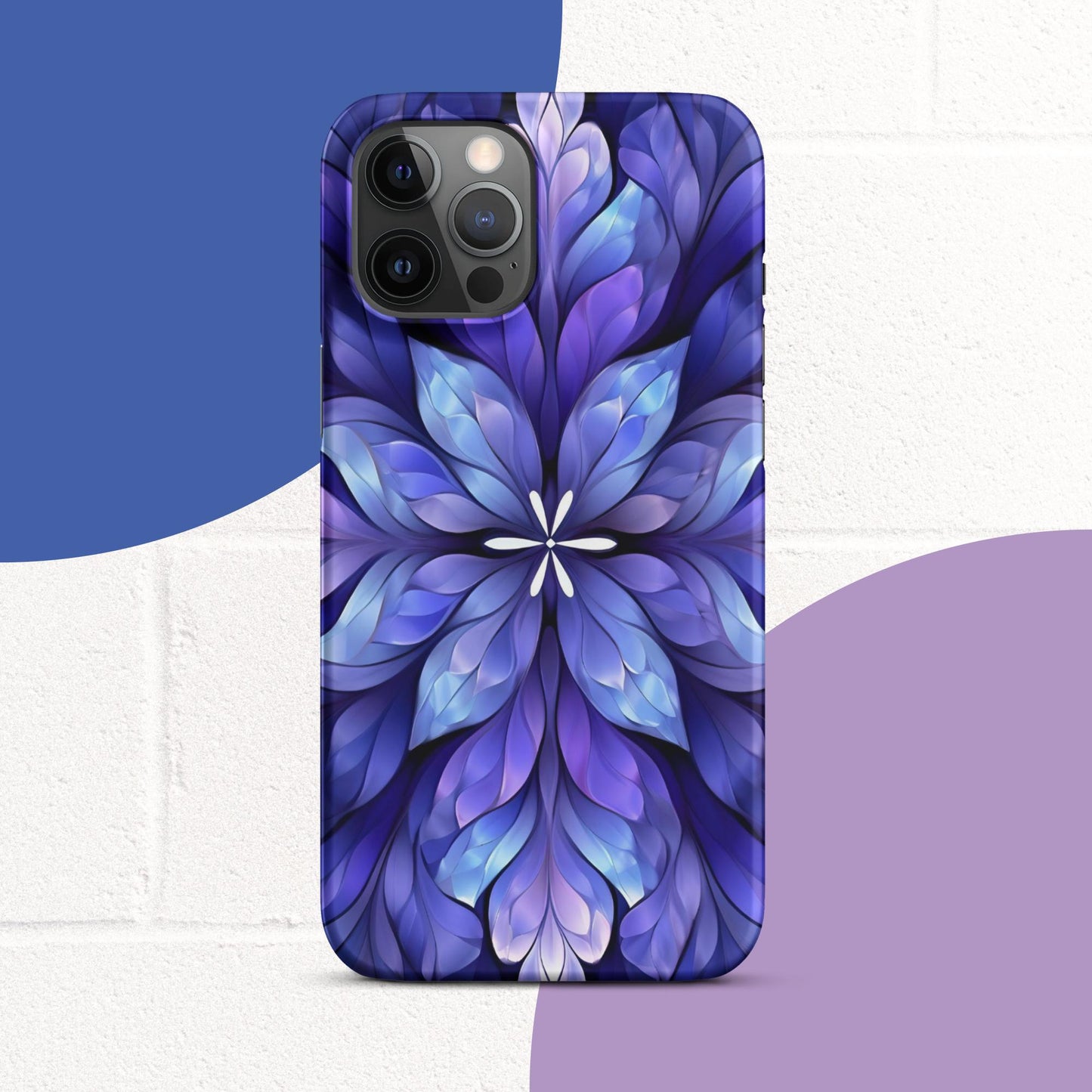 Purple Luminance Snap case for iPhone®