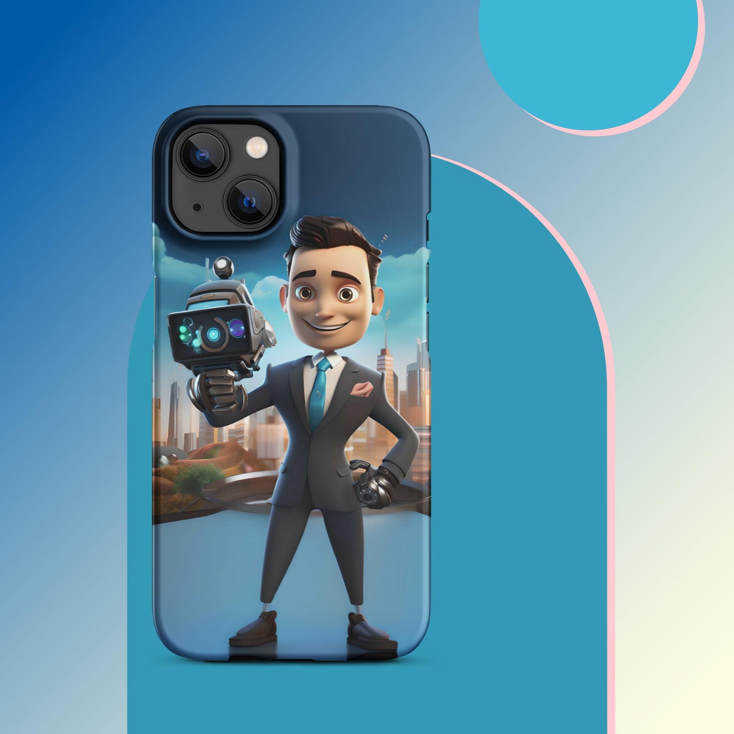 Robo-Rizzo the Roving WeatherBot Snap case for iPhone®