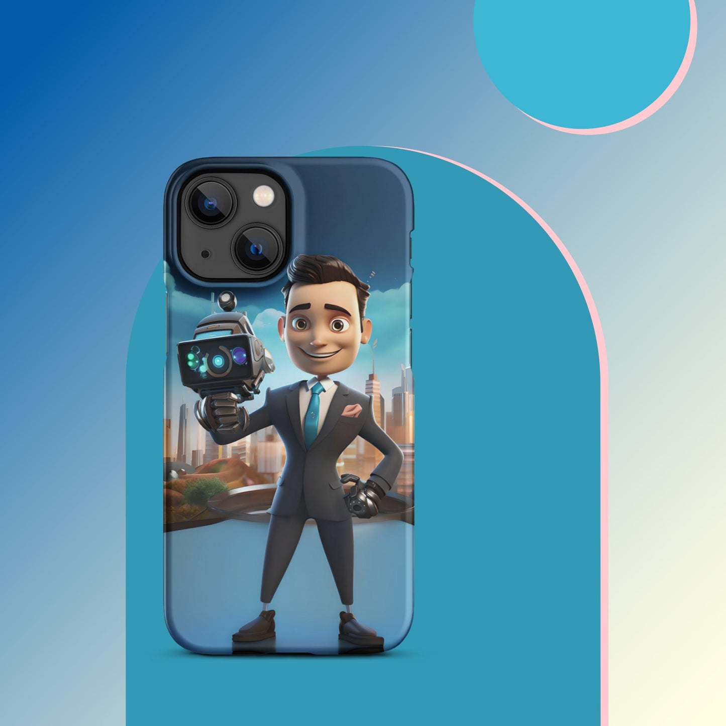Robo-Rizzo the Roving WeatherBot Snap case for iPhone®