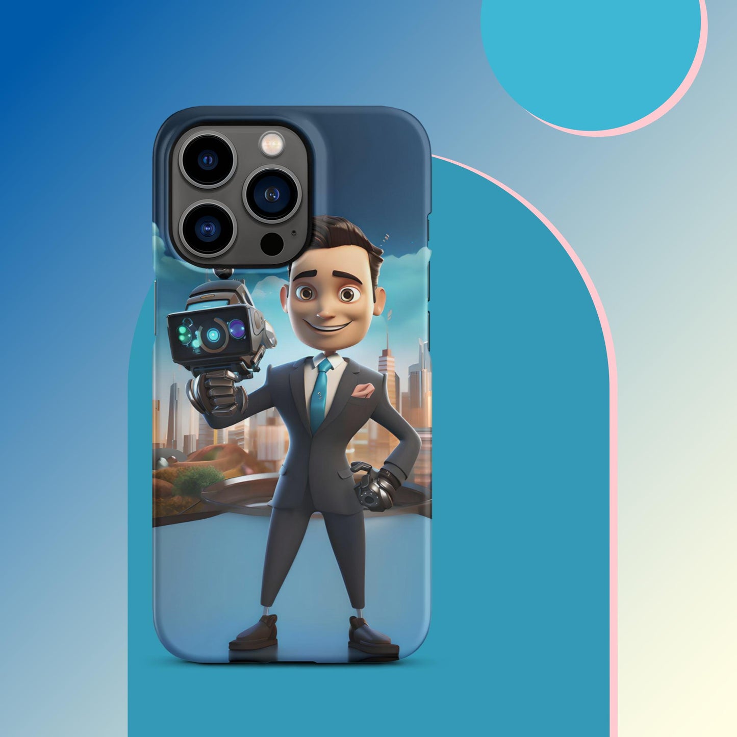 Robo-Rizzo the Roving WeatherBot Snap case for iPhone®