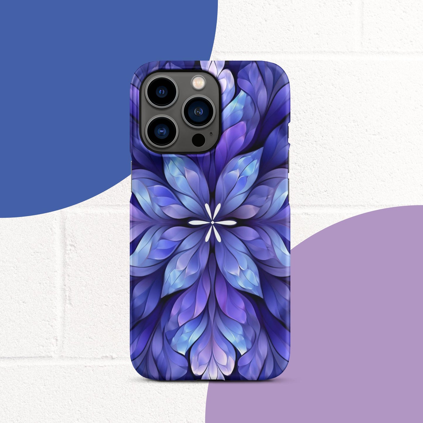 Purple Luminance Snap case for iPhone®