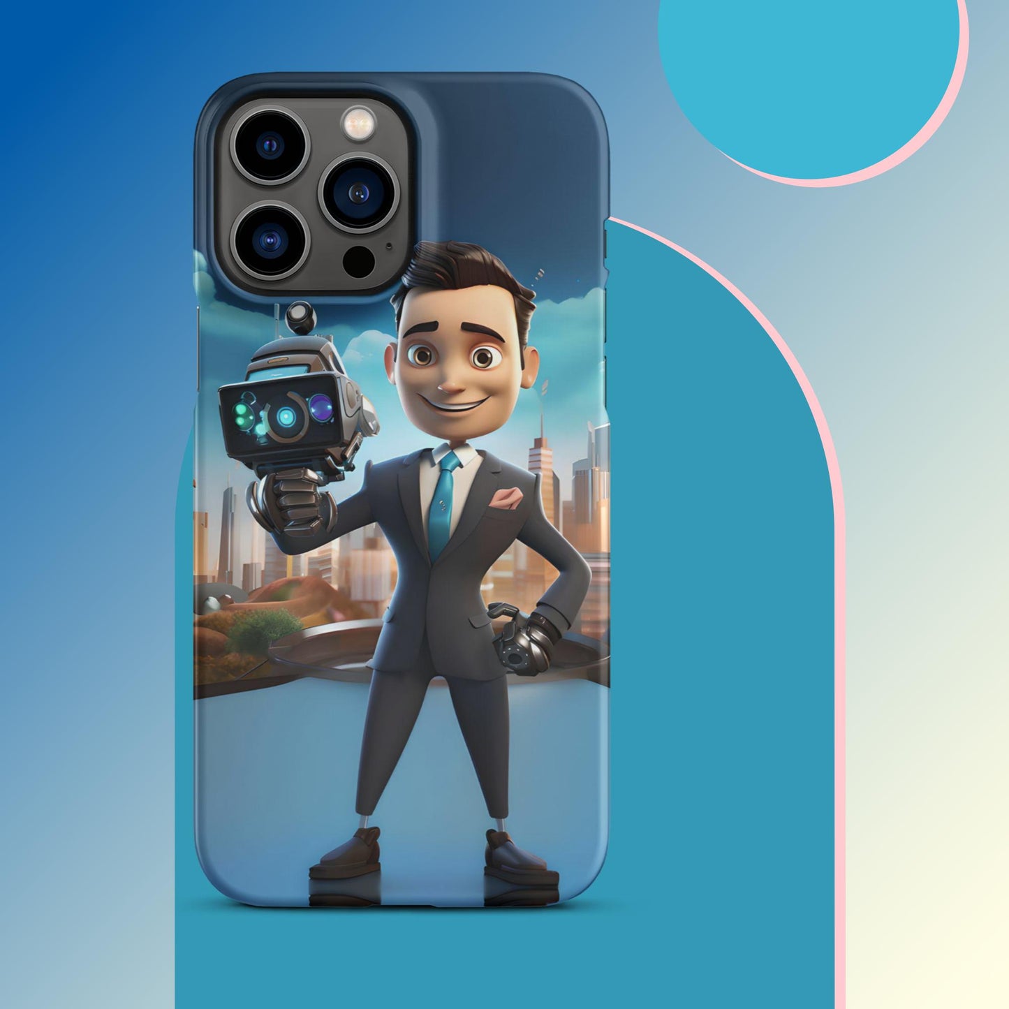 Robo-Rizzo the Roving WeatherBot Snap case for iPhone®