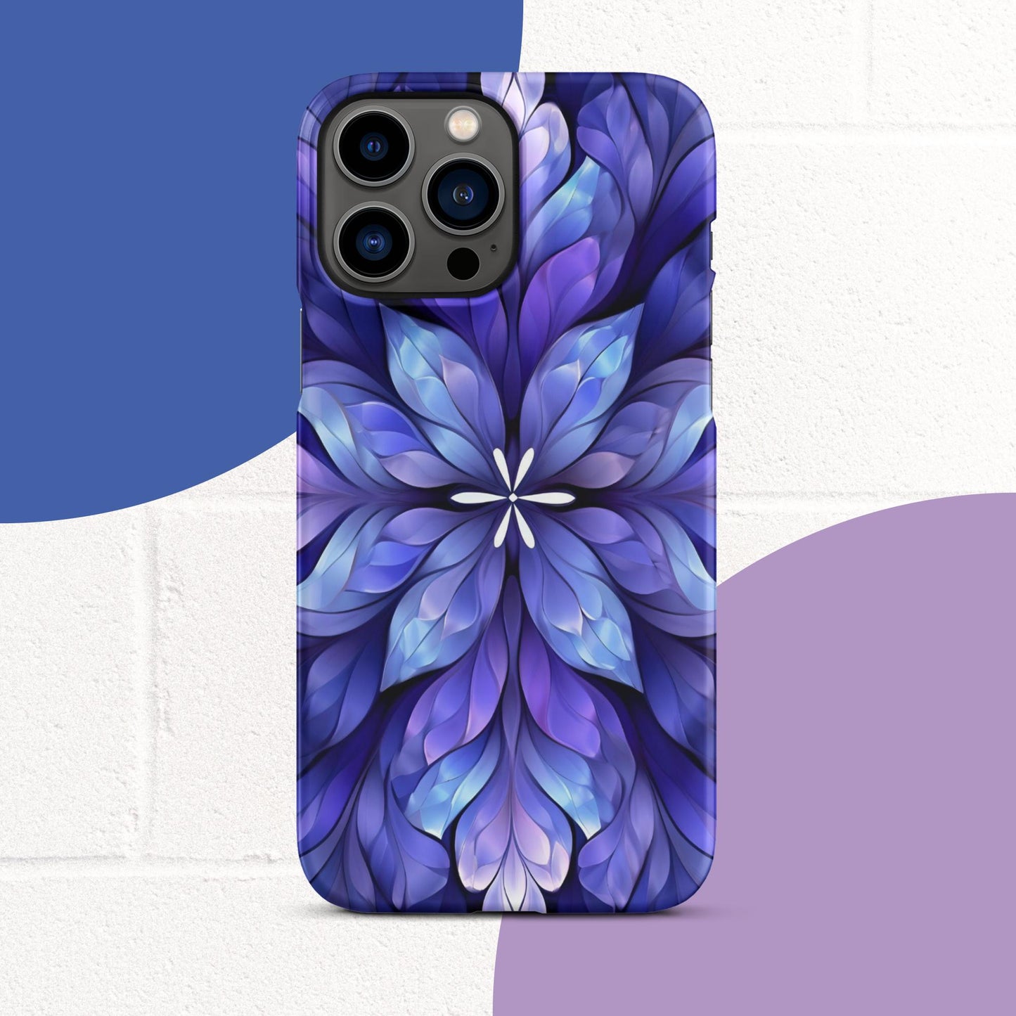 Purple Luminance Snap case for iPhone®