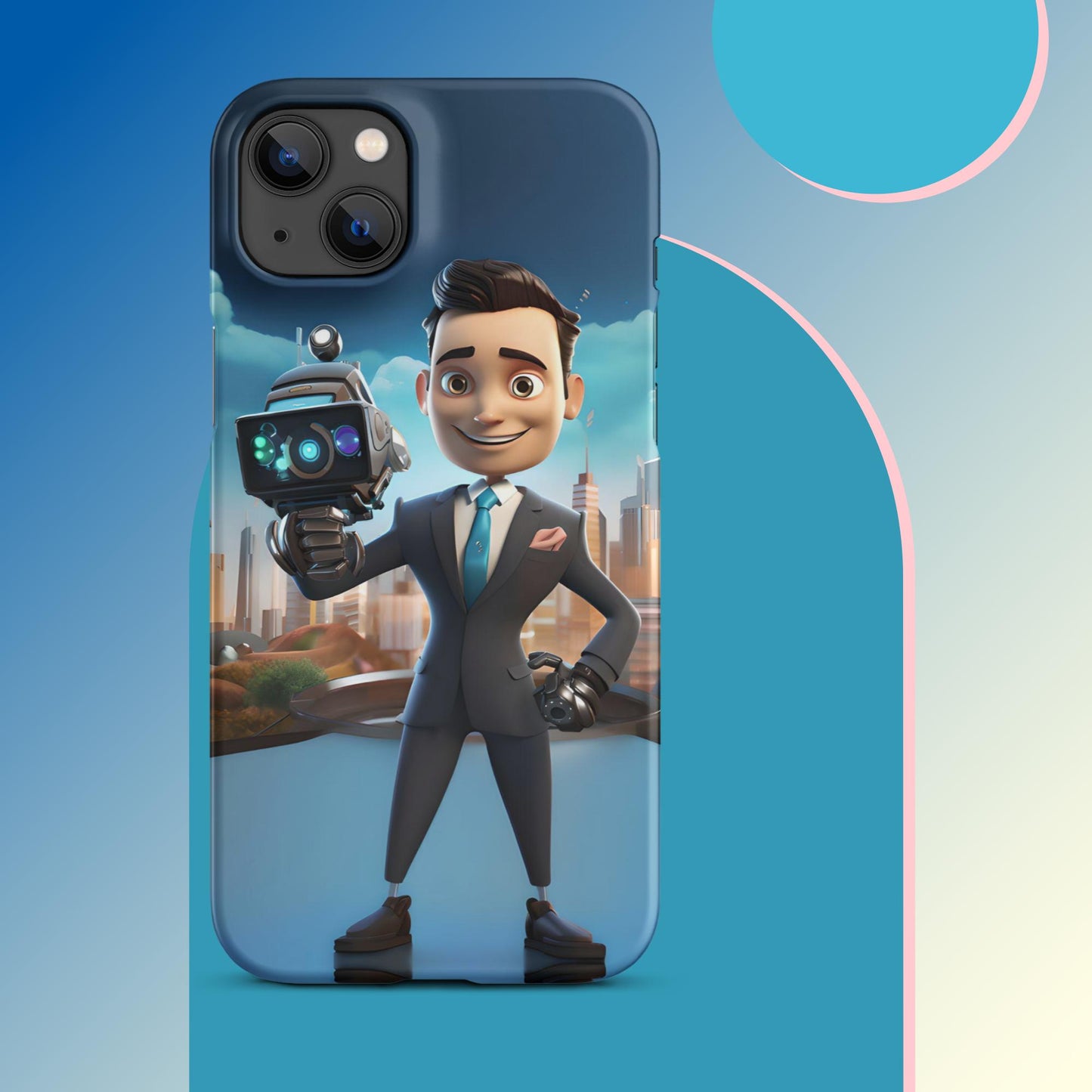 Robo-Rizzo the Roving WeatherBot Snap case for iPhone®
