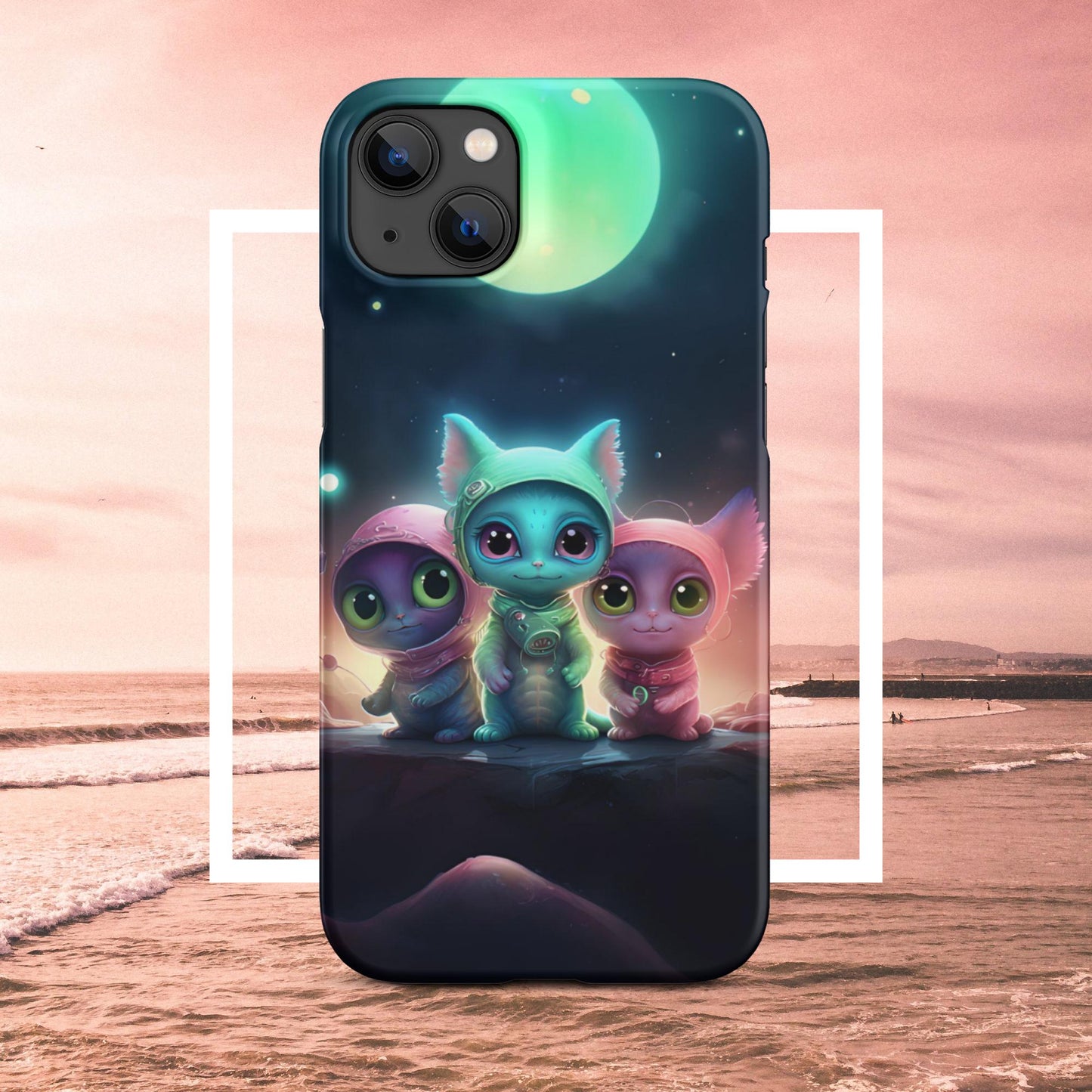 Adorable Aliens Snap Case for iPhone®