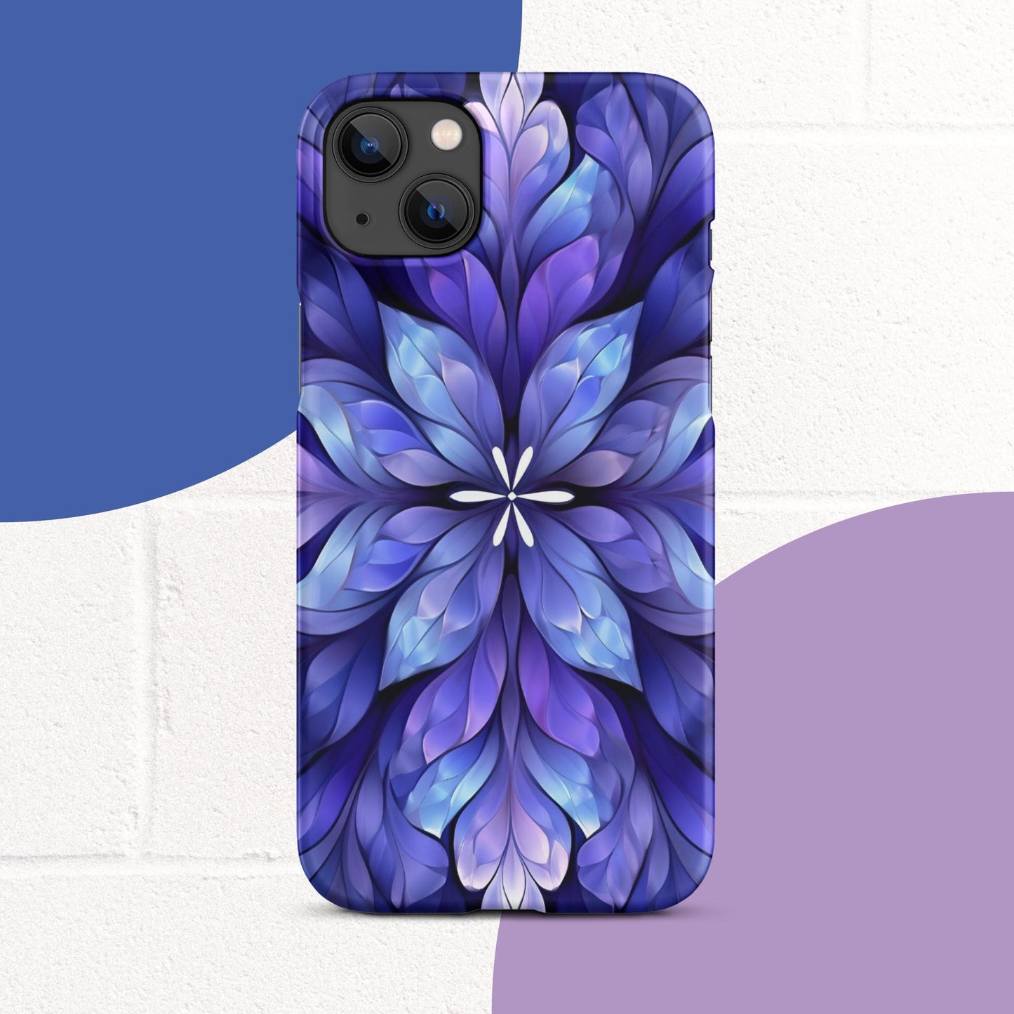 Purple Luminance Snap case for iPhone®
