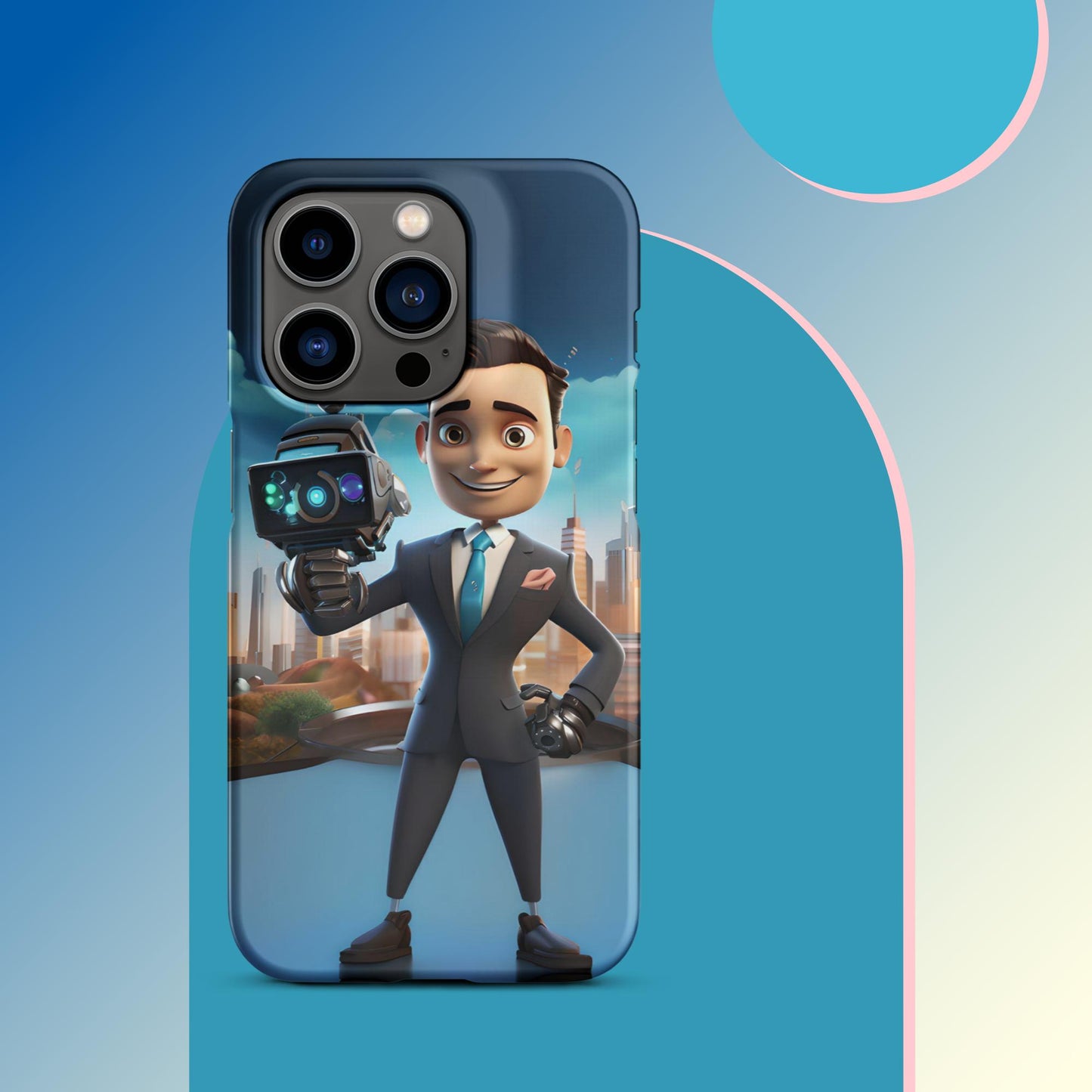 Robo-Rizzo the Roving WeatherBot Snap case for iPhone®