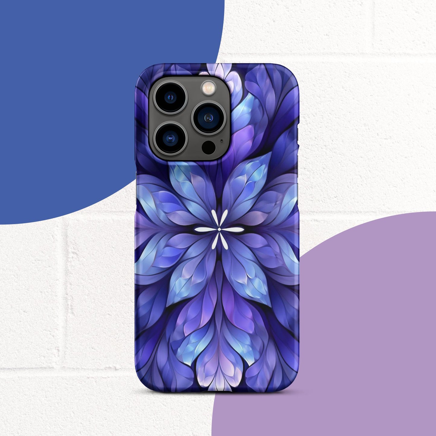 Purple Luminance Snap case for iPhone®
