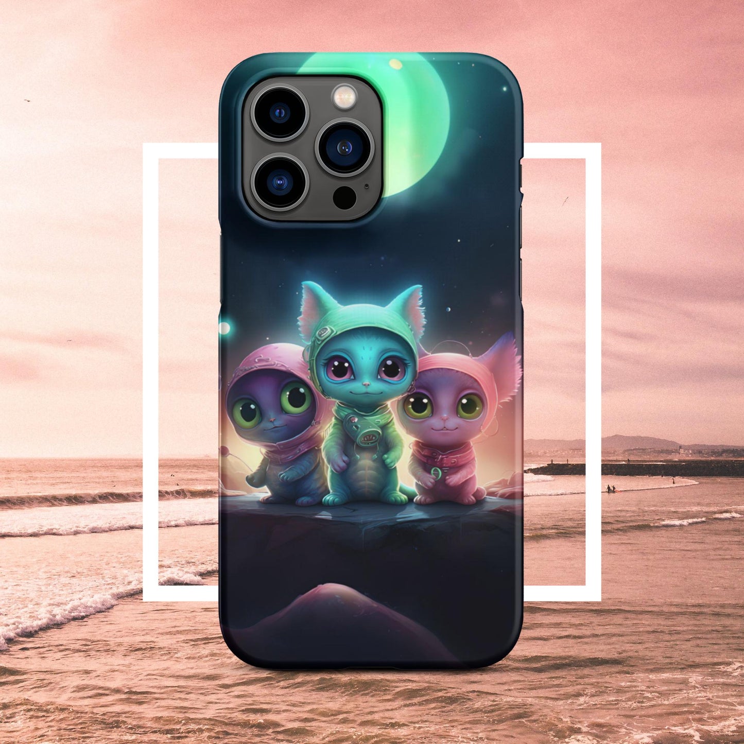 Adorable Aliens Snap Case for iPhone®