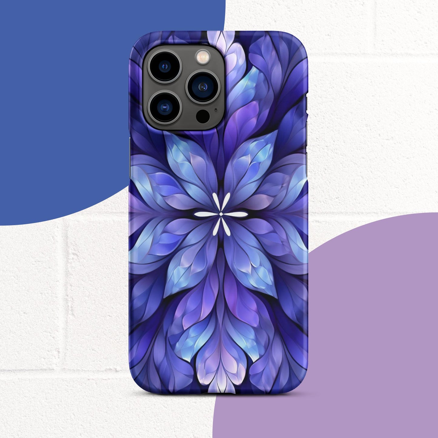 Purple Luminance Snap case for iPhone®