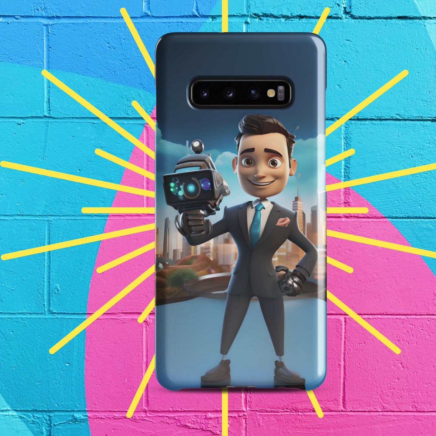 Robo-Rizzo the Roving WeatherBot Snap case for Samsung®