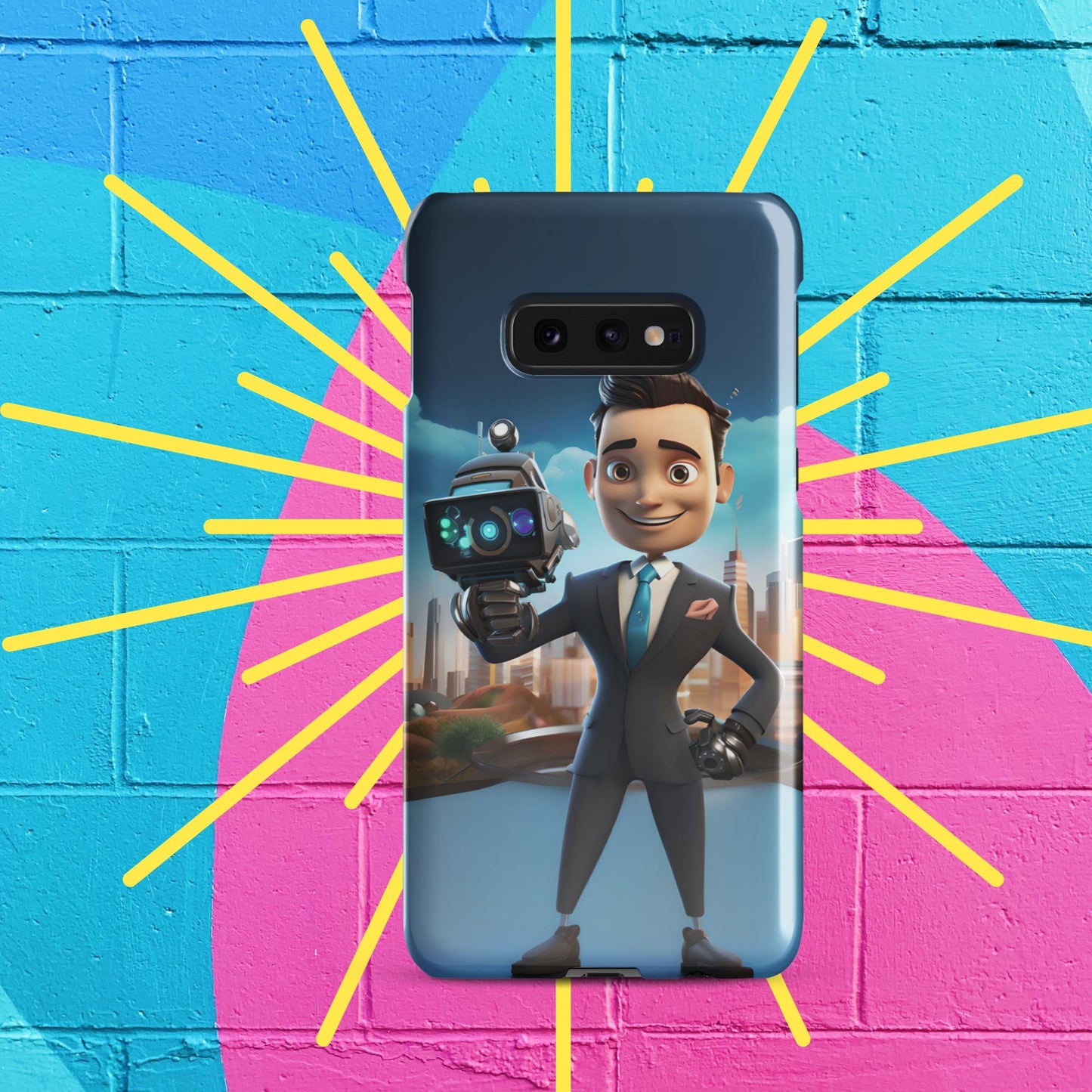 Robo-Rizzo the Roving WeatherBot Snap case for Samsung®