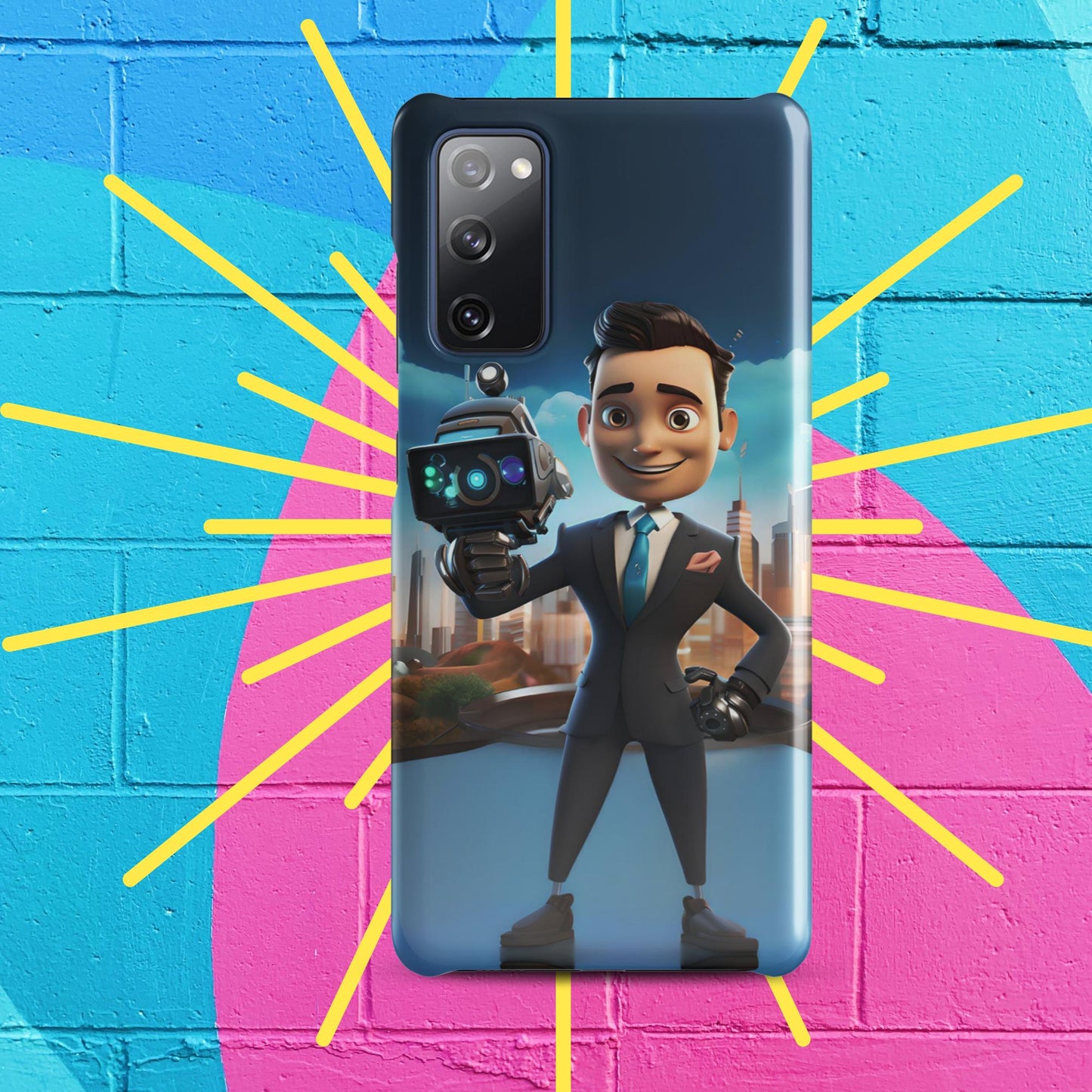 Robo-Rizzo the Roving WeatherBot Snap case for Samsung®