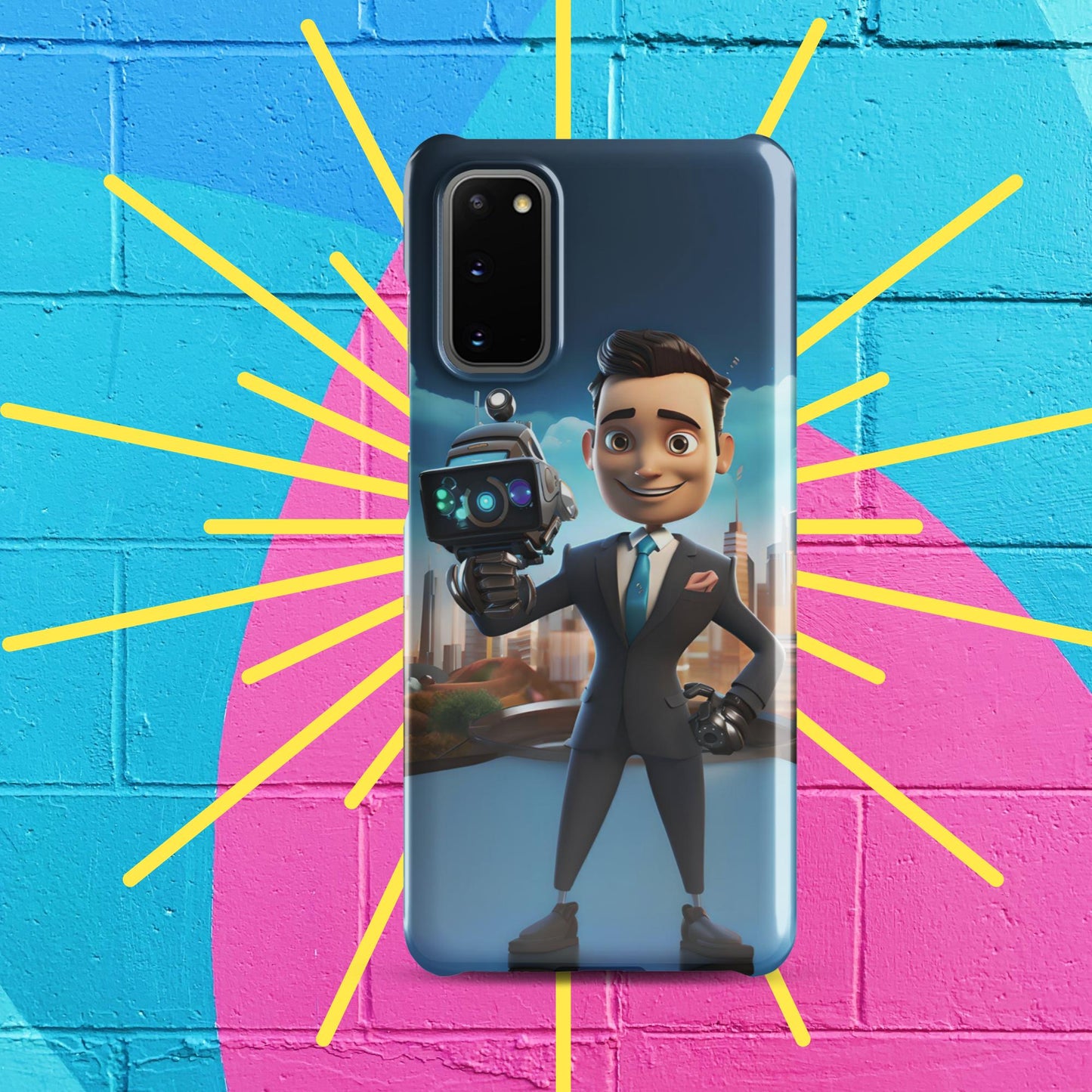 Robo-Rizzo the Roving WeatherBot Snap case for Samsung®