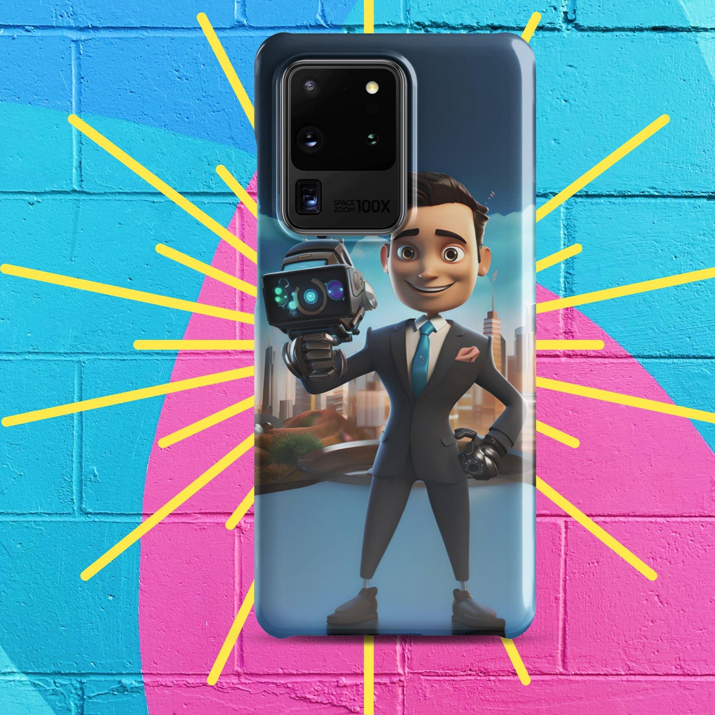 Robo-Rizzo the Roving WeatherBot Snap case for Samsung®