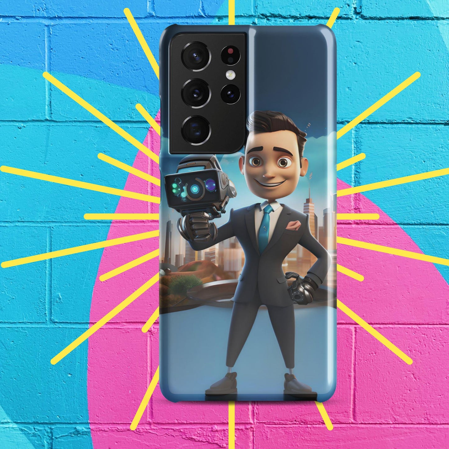 Robo-Rizzo the Roving WeatherBot Snap case for Samsung®