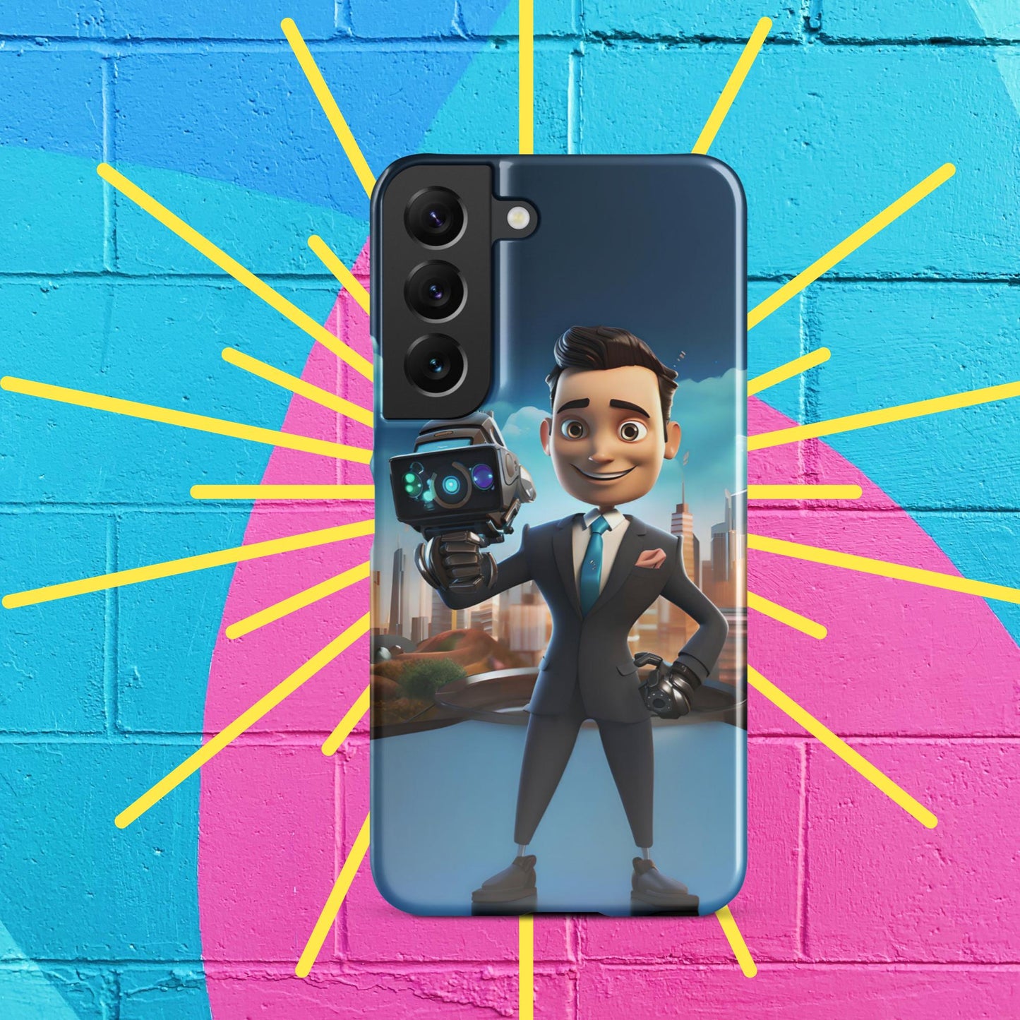 Robo-Rizzo the Roving WeatherBot Snap case for Samsung®