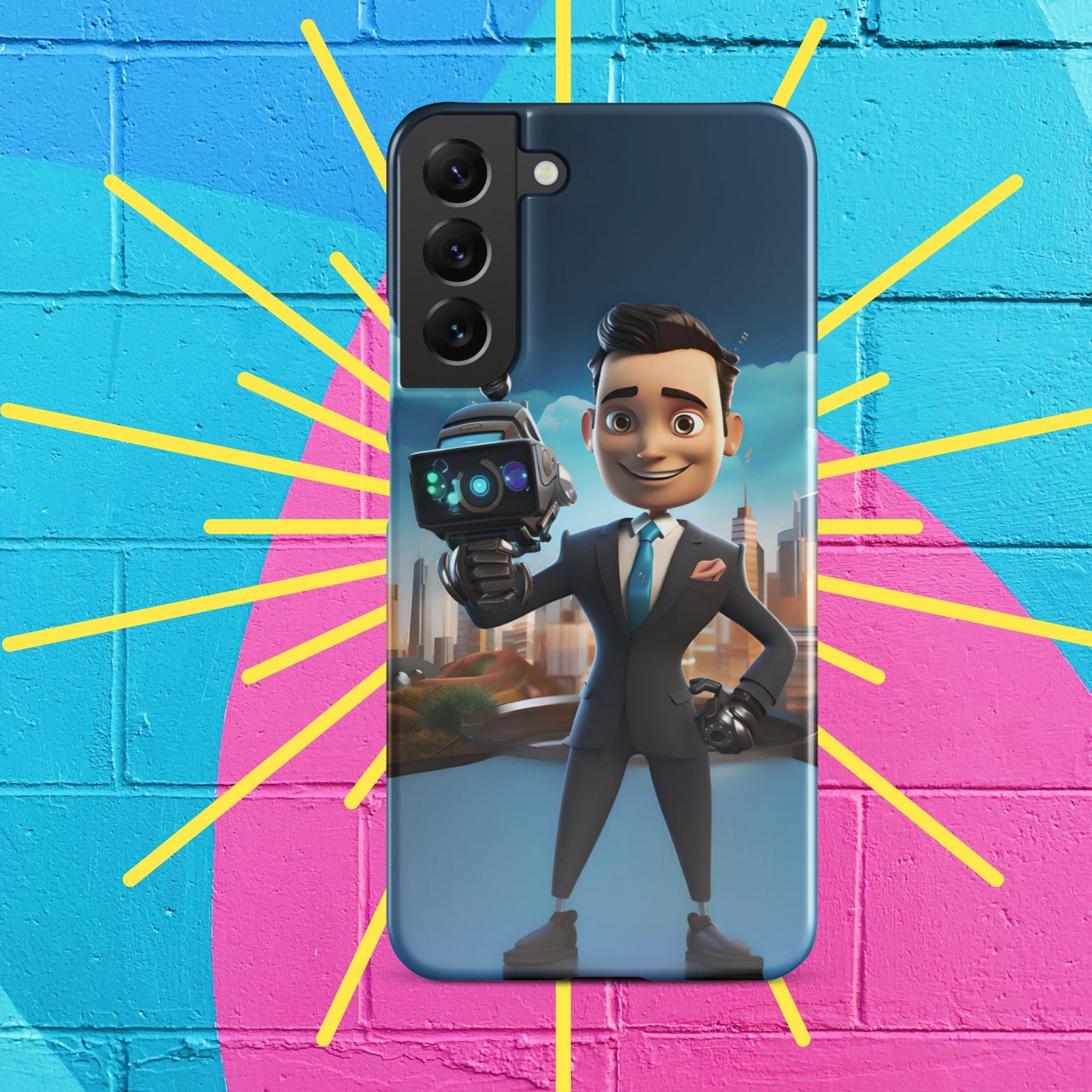 Robo-Rizzo the Roving WeatherBot Snap case for Samsung®