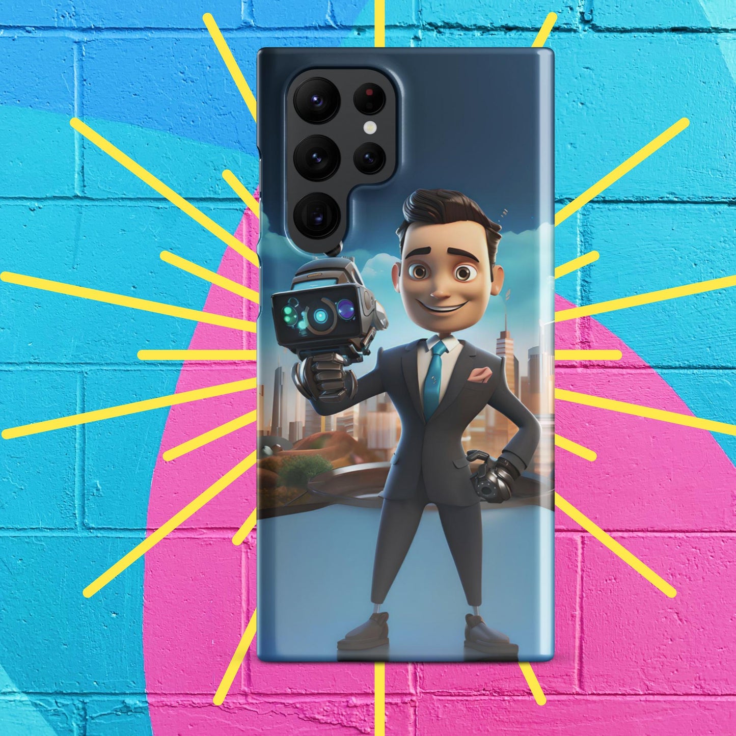 Robo-Rizzo the Roving WeatherBot Snap case for Samsung®