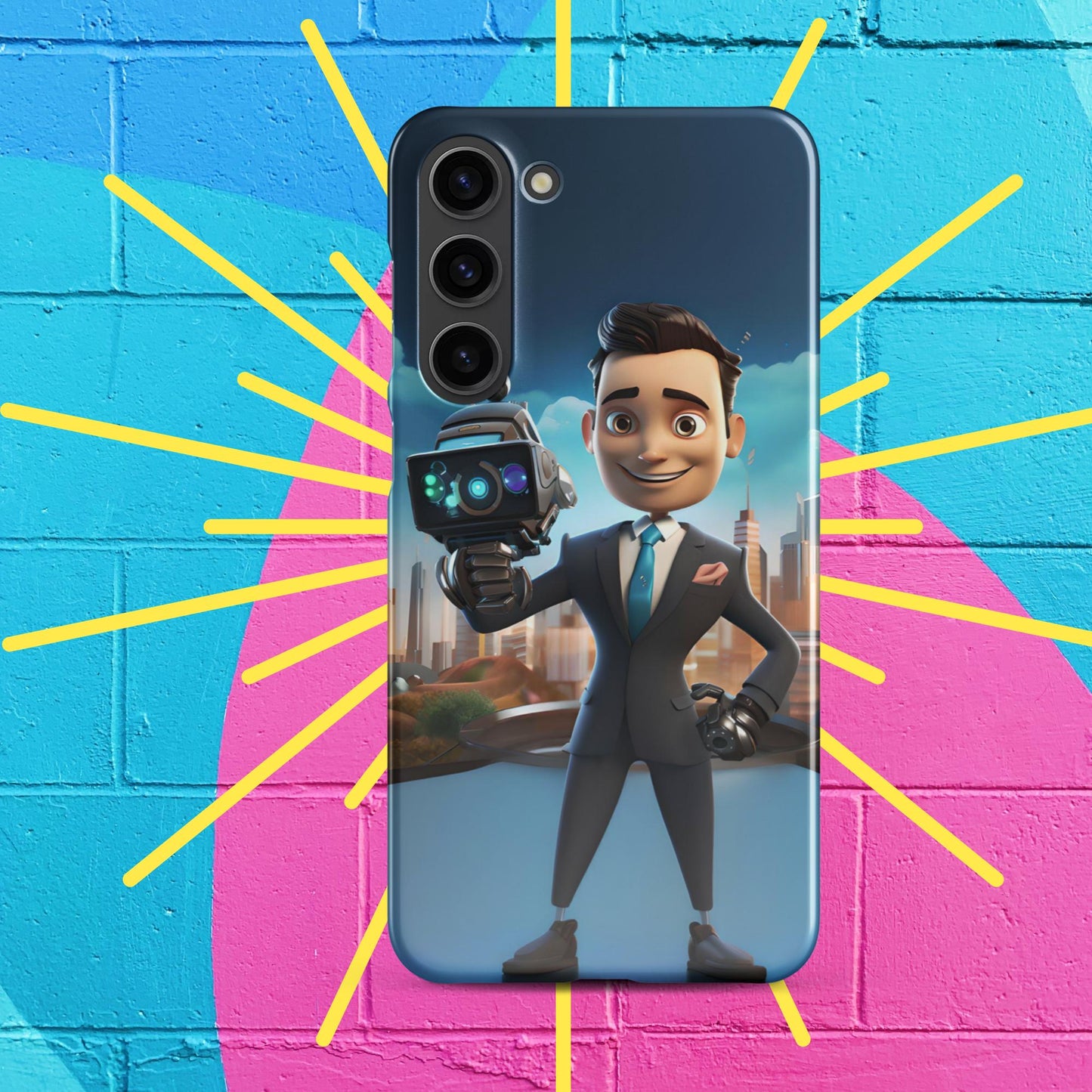 Robo-Rizzo the Roving WeatherBot Snap case for Samsung®