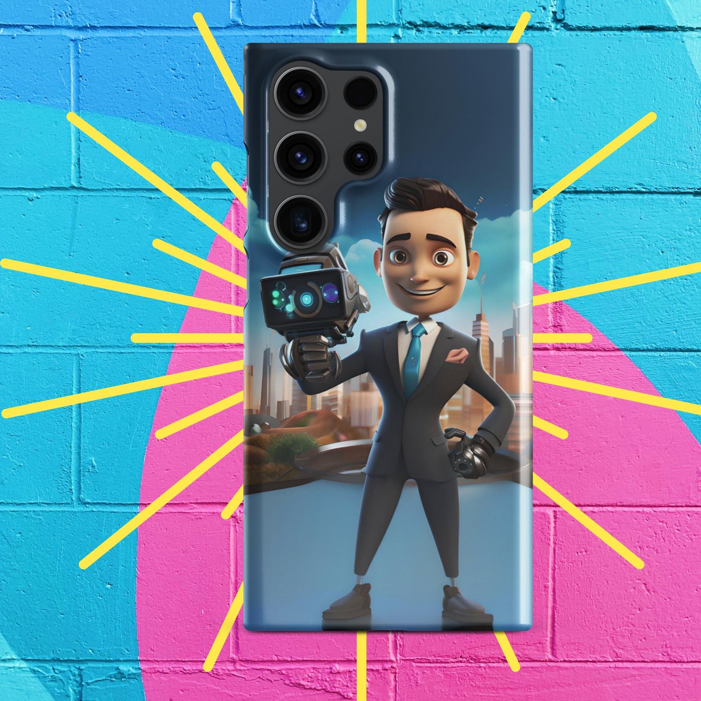 Robo-Rizzo the Roving WeatherBot Snap case for Samsung®