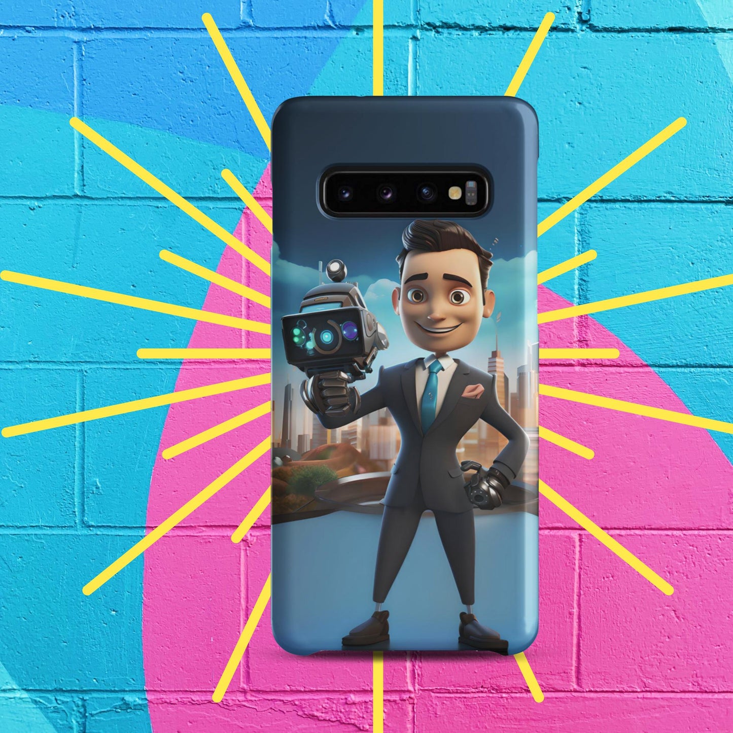 Robo-Rizzo the Roving WeatherBot Snap case for Samsung®