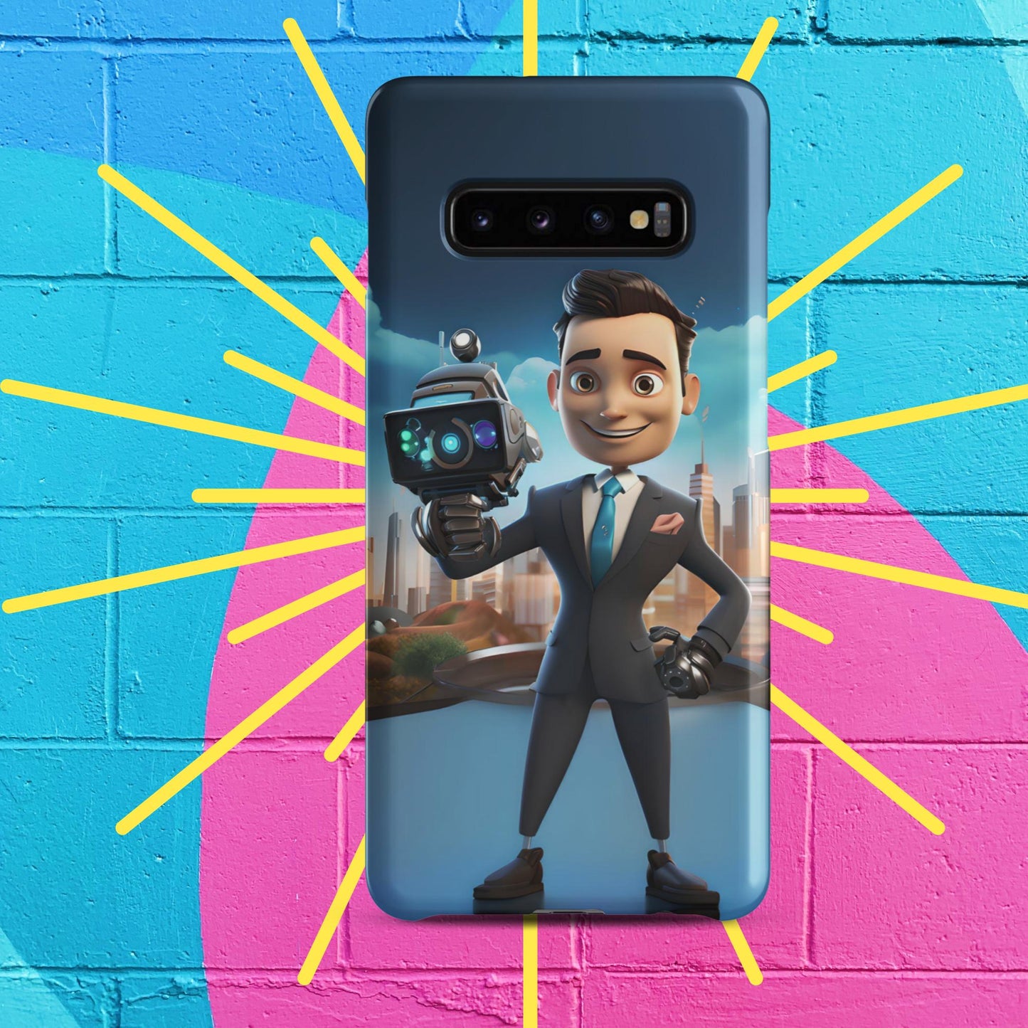 Robo-Rizzo the Roving WeatherBot Snap case for Samsung®