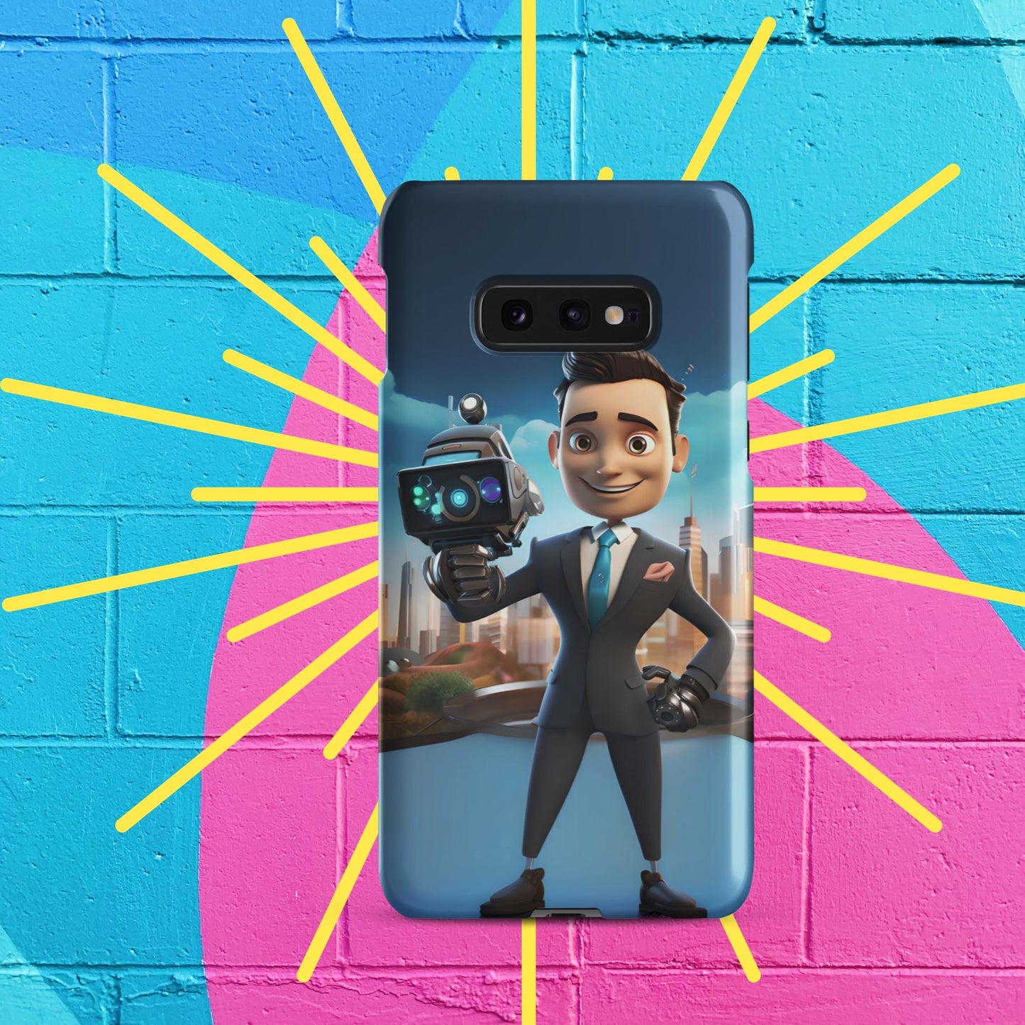 Robo-Rizzo the Roving WeatherBot Snap case for Samsung®