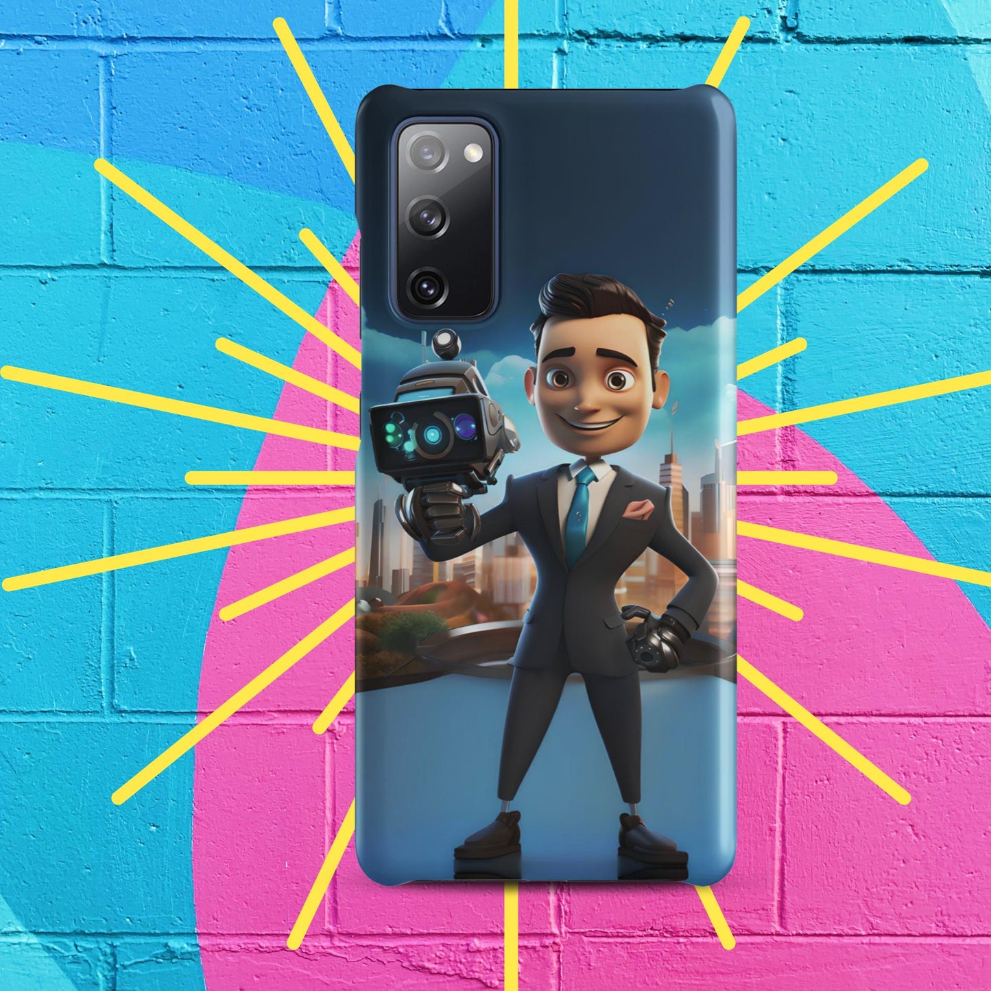 Robo-Rizzo the Roving WeatherBot Snap case for Samsung®