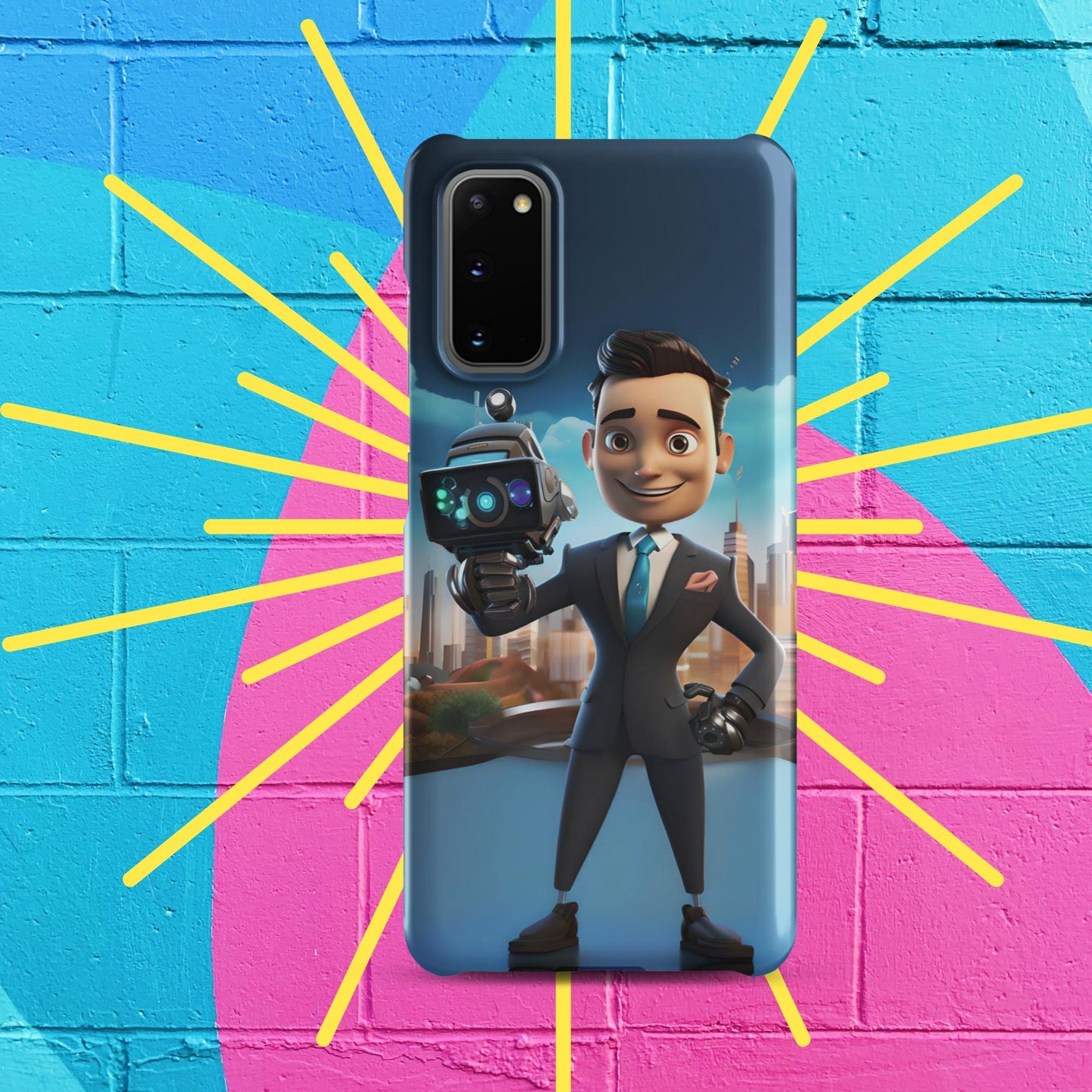 Robo-Rizzo the Roving WeatherBot Snap case for Samsung®