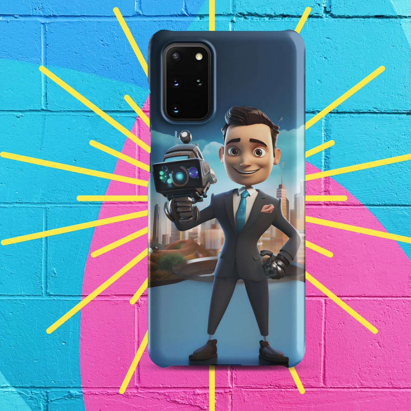 Robo-Rizzo the Roving WeatherBot Snap case for Samsung®