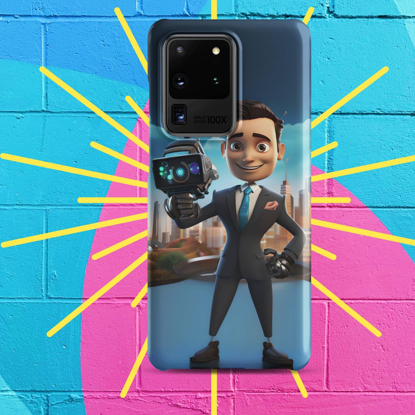Robo-Rizzo the Roving WeatherBot Snap case for Samsung®