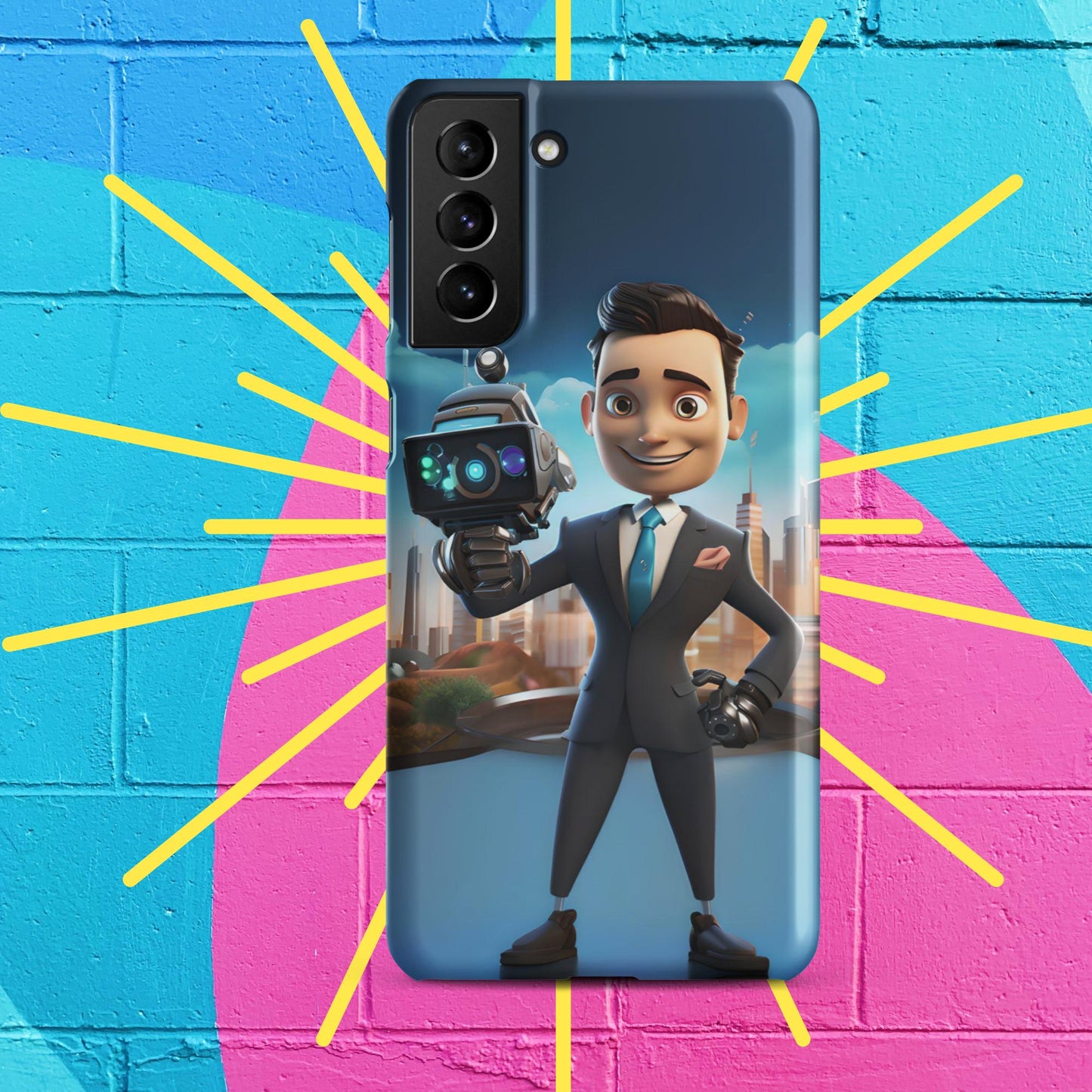 Robo-Rizzo the Roving WeatherBot Snap case for Samsung®