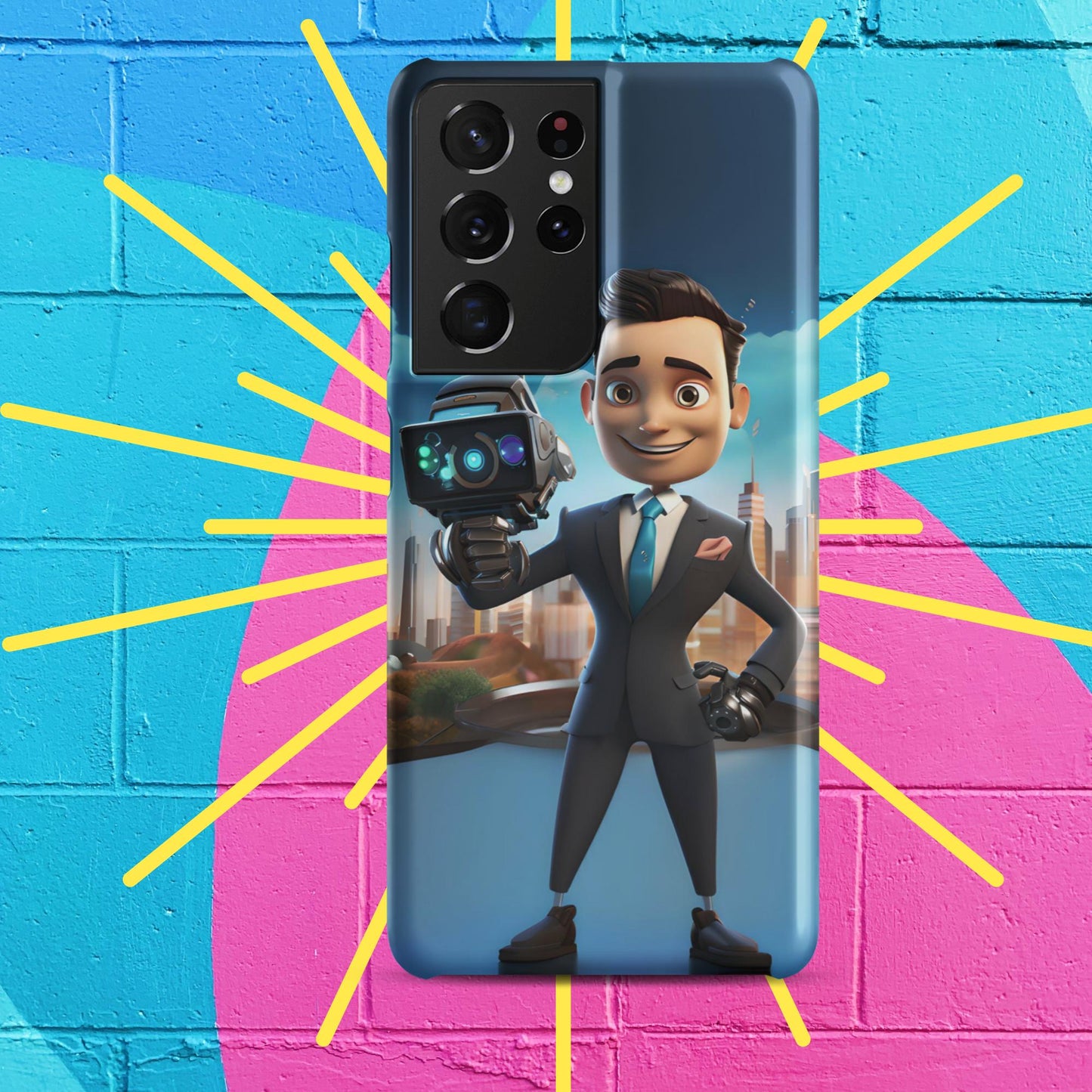 Robo-Rizzo the Roving WeatherBot Snap case for Samsung®