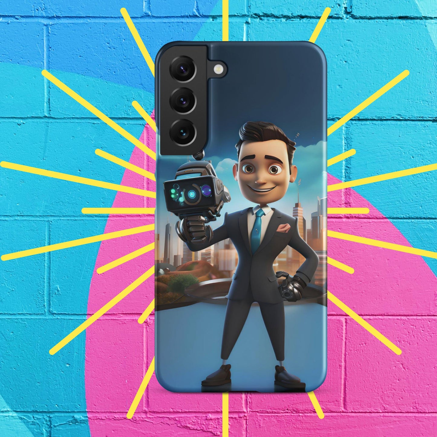 Robo-Rizzo the Roving WeatherBot Snap case for Samsung®