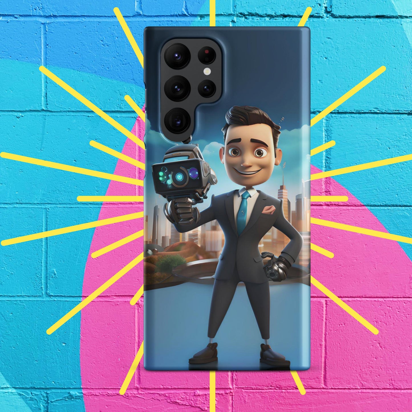 Robo-Rizzo the Roving WeatherBot Snap case for Samsung®